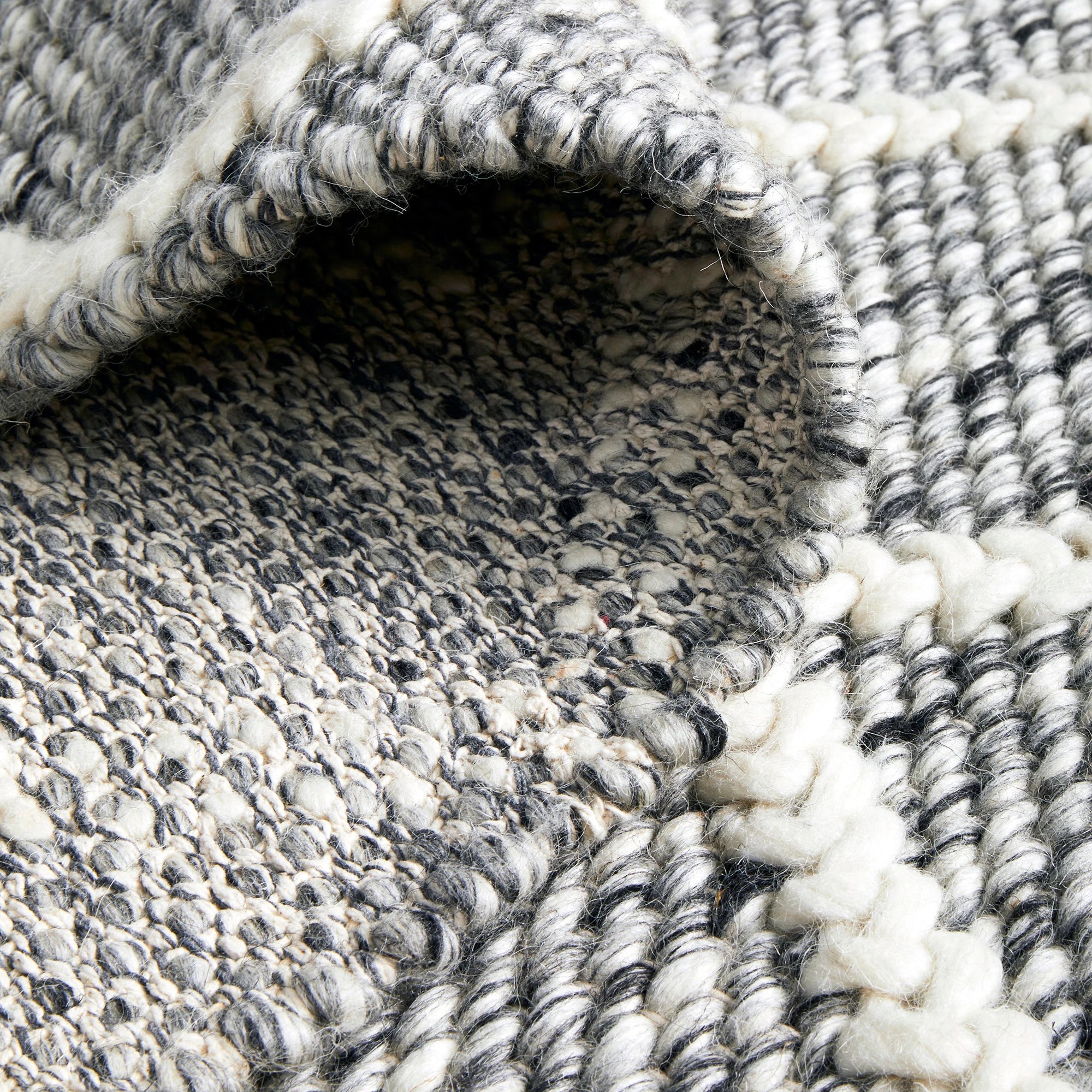 7 Common Ground Rugs Valor Grey 225x155cm - Medium Hand Loomed Rug - Grey, 7 of 7