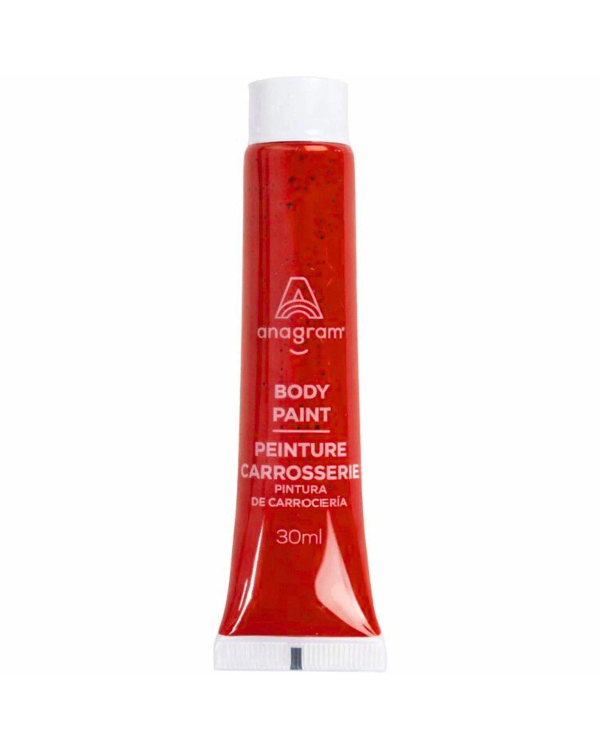 1 Anagram Body Paint Tube 30ml - ONE SIZE - Red, 1 of 3