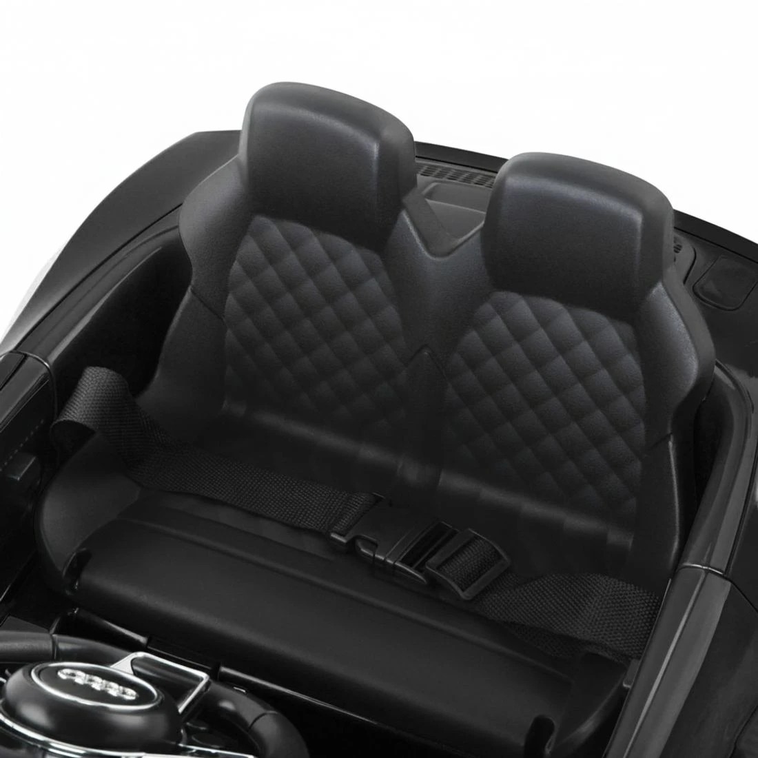 4 Kids Ride On Car Audi Licensed R8 Battery Electric Toy  Remote 12V Cars - Black, 4 of 8