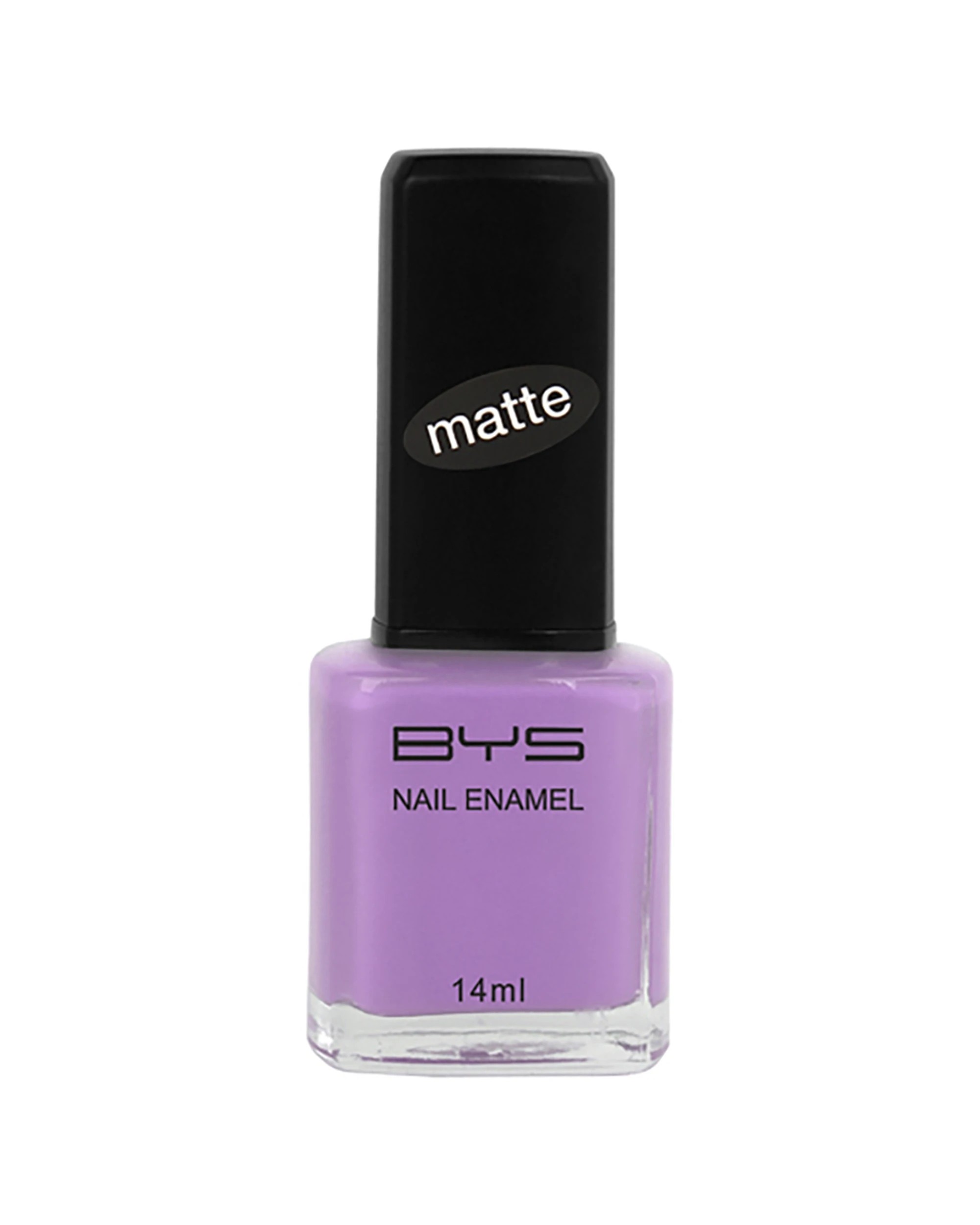 2 BYS 2PK BYS Matte Frosting Nail Polish Long Wearing Chip Dry 14ml - Purple, 2 of 2