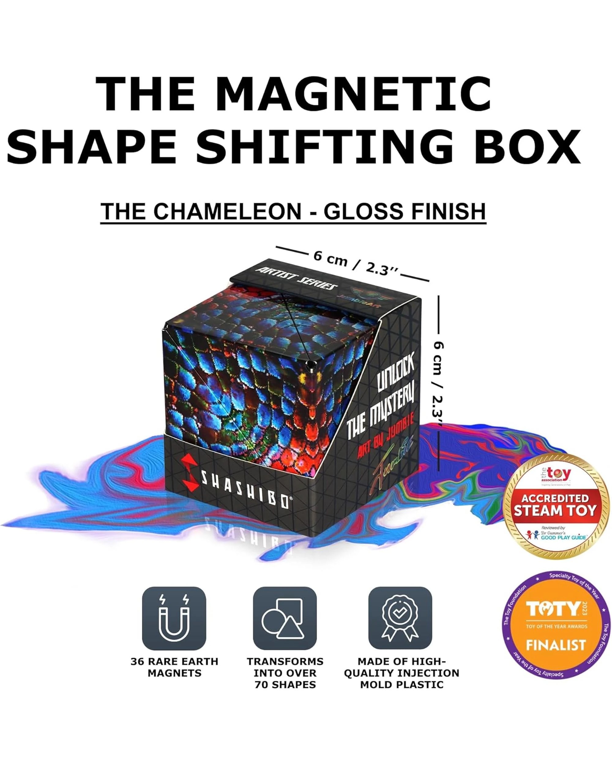 2 Shashibo Shape Shifting Box - The Chameleon, 2 of 7