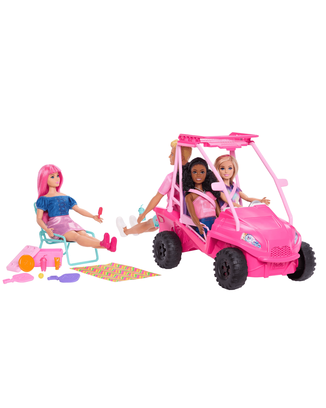 3 Barbie Mysteries: Beach Detectives Ultimate Beach Buggy, 3 of 5