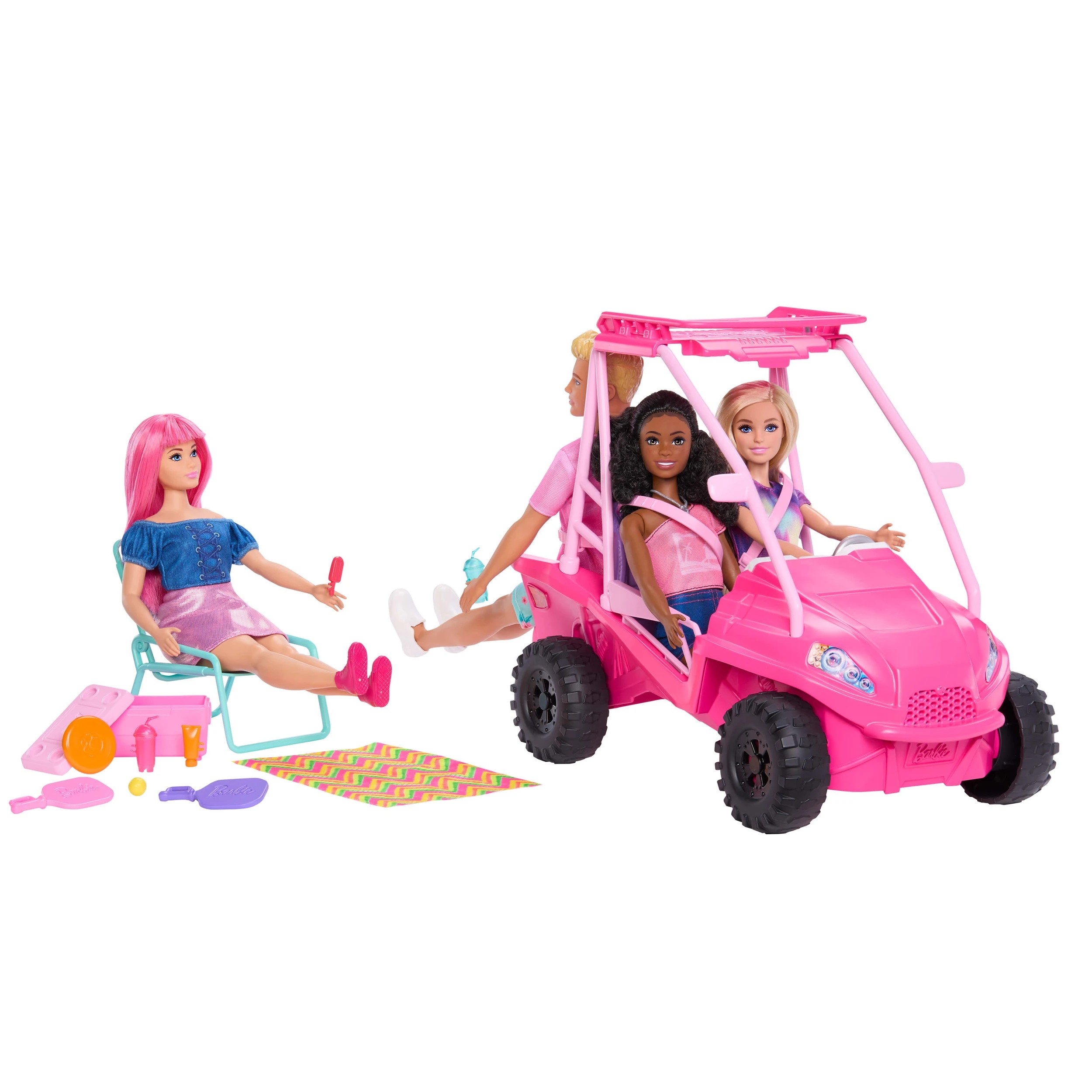 3 Barbie Mysteries: Beach Detectives Ultimate Beach Buggy, 3 of 5