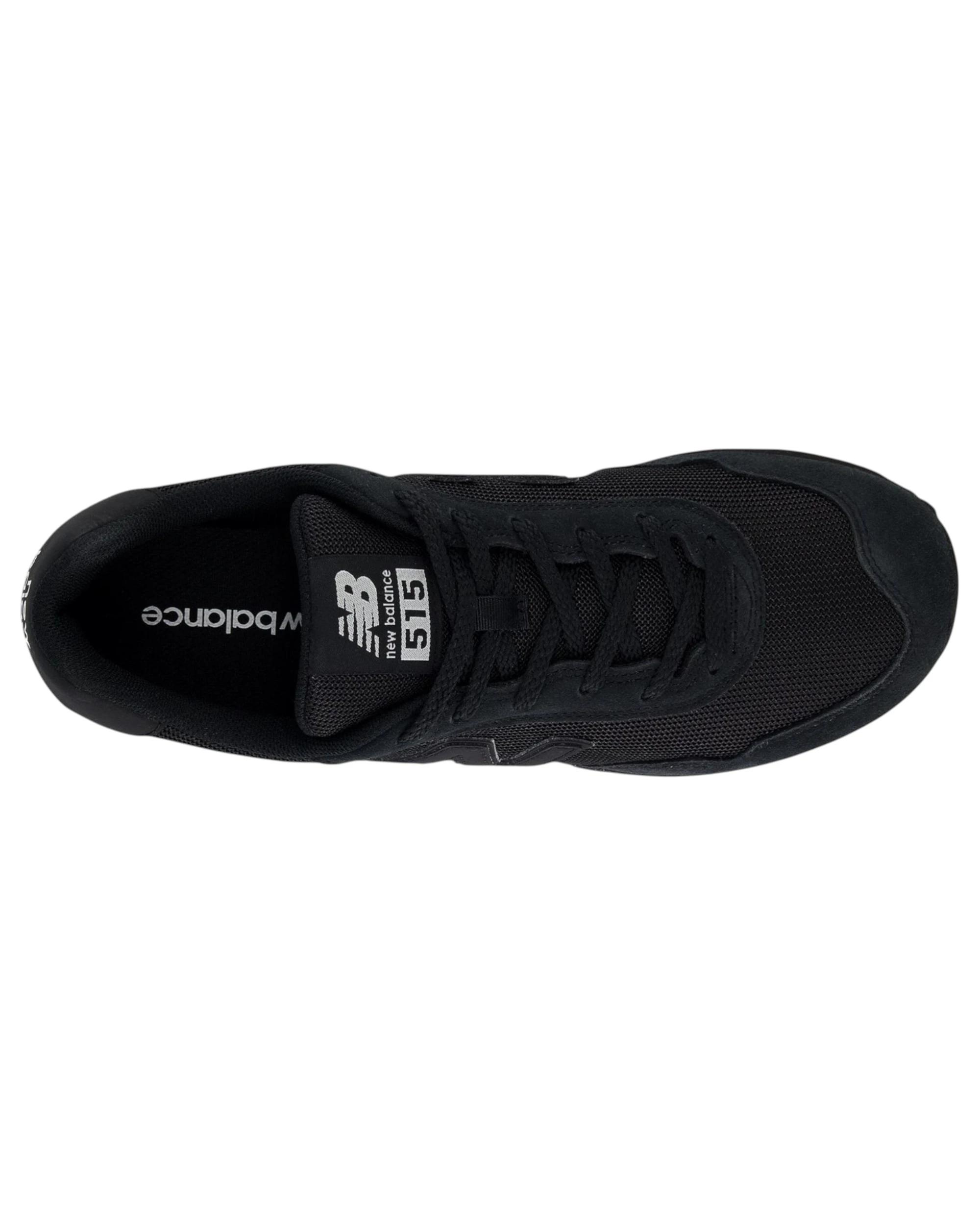 3 New Balance Mens 515 Athletic Shoes BLACK, 3 of 5