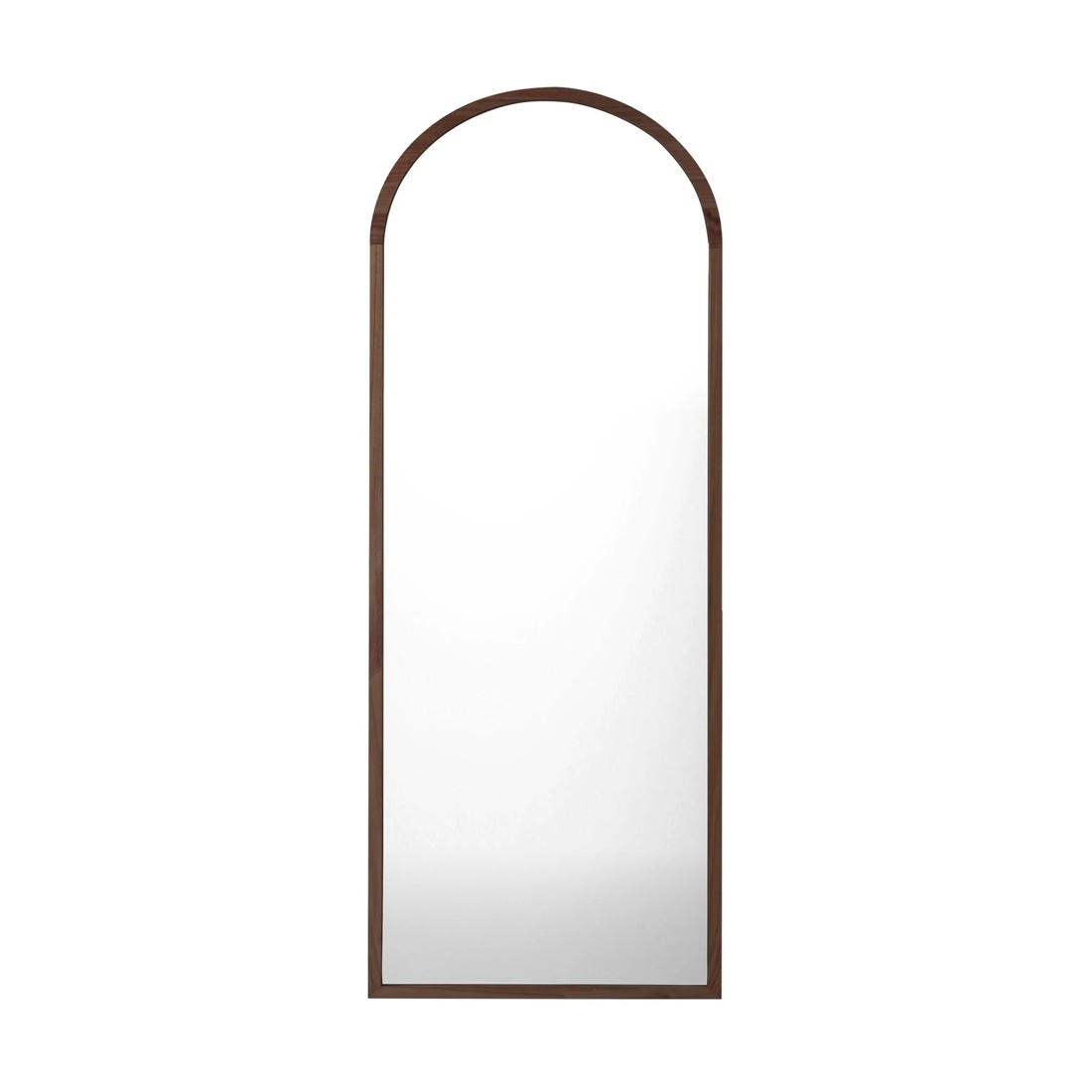 8 Oikiture Wooden Full Length Mirror 166x60cm Arched Dressing Floor Mirrors
 - Brown, 8 of 10