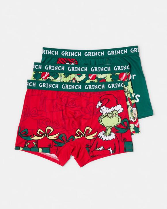 3 Pack The Grinch Lisense Trunks
