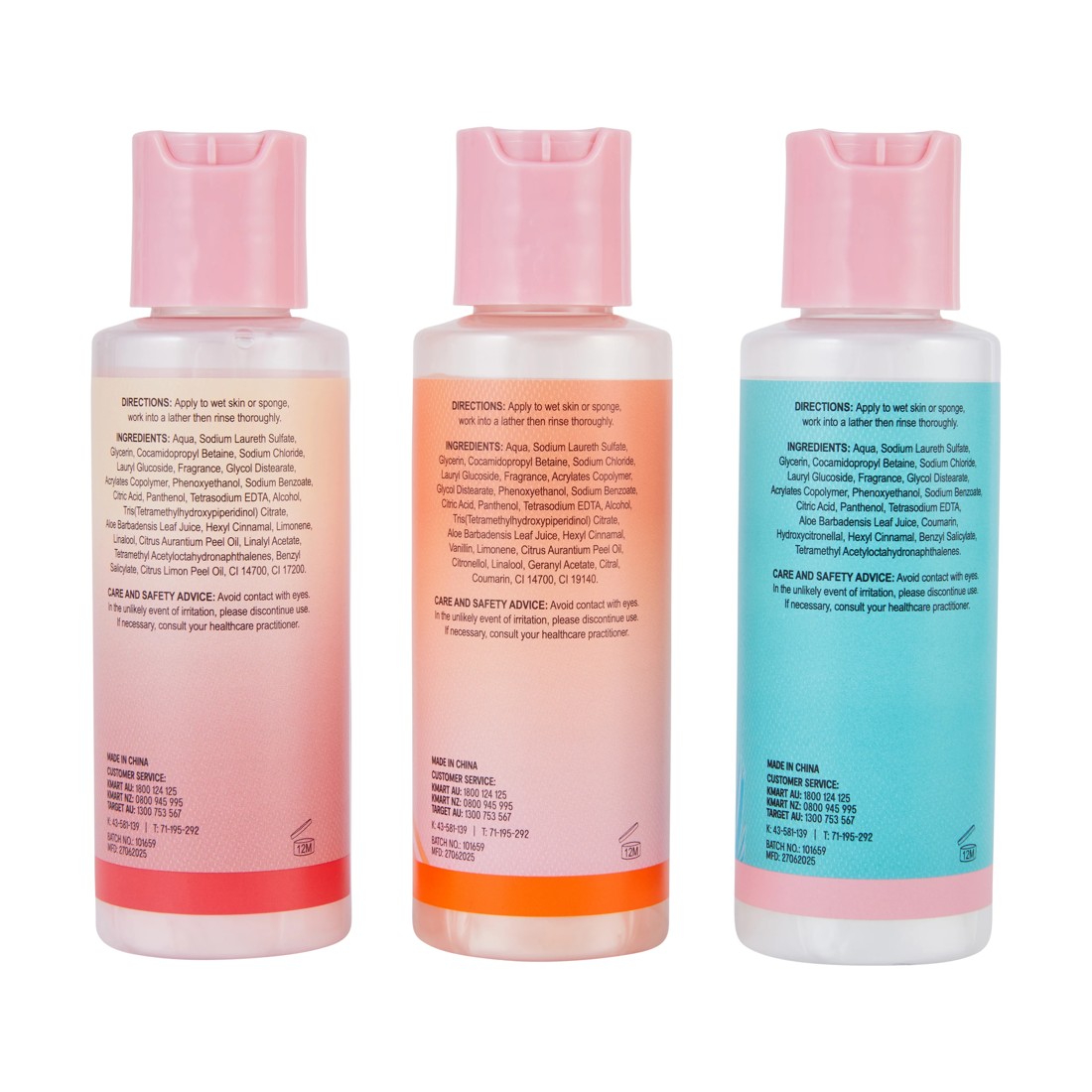 3 OXX Bodycare Triple Threat Body Wash Trio, 3 of 7
