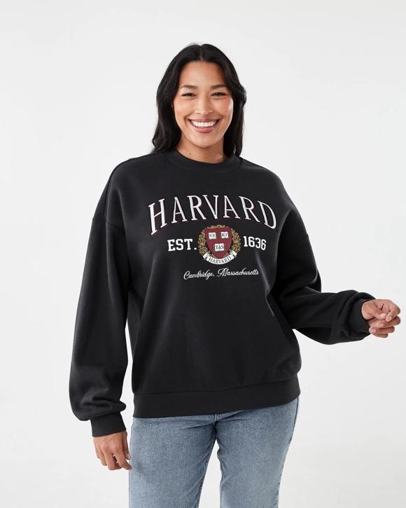 Harvard University License Long Sleeve Sweatshirt