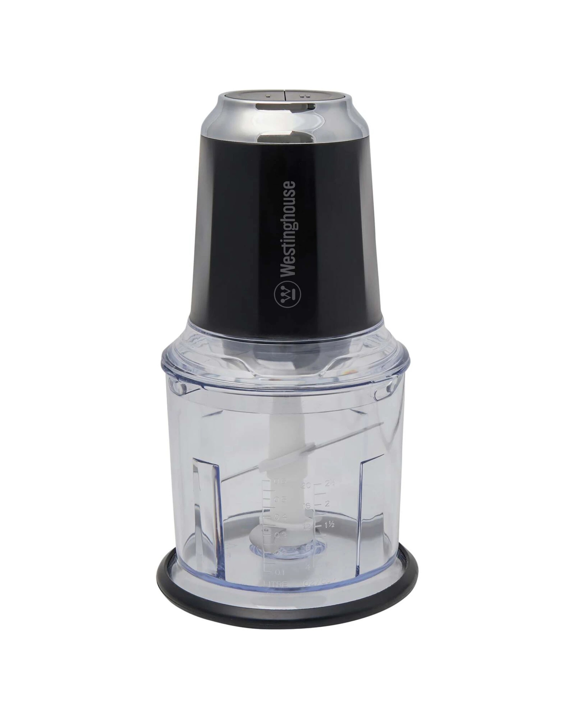 1 Westinghouse 600ml Multipurpose Electric Food Chopper with Quad-Blade Design, 1 of 9