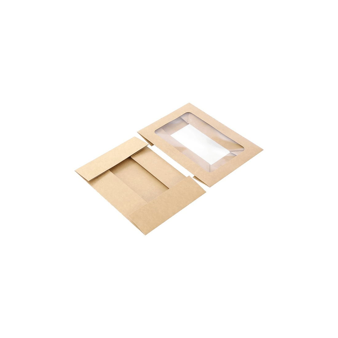 3 3pc Lemon And Lime 36cm Eco Kraft Disposable Catering 7l Lidded Grazing Box
 - Brown, 3 of 6