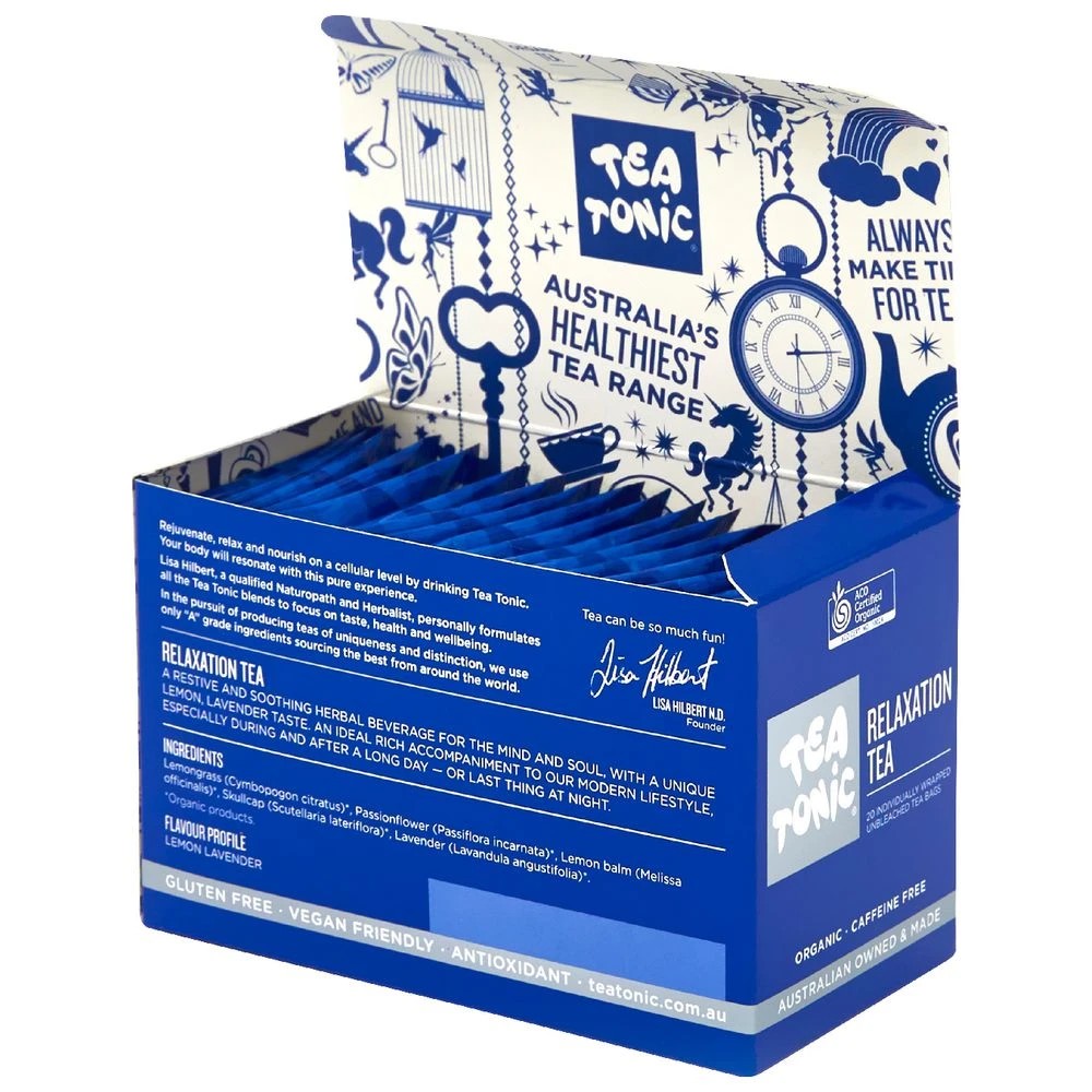 2 Tea Tonic Tea Bags Evening Rest 20 Pack, 2 of 2