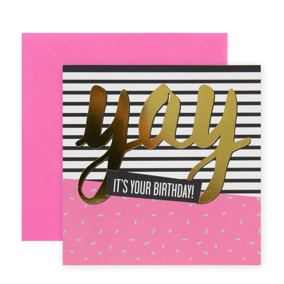 1 Hallmark Birthday Card - Yay It's Your Birthday!, 1 of 3