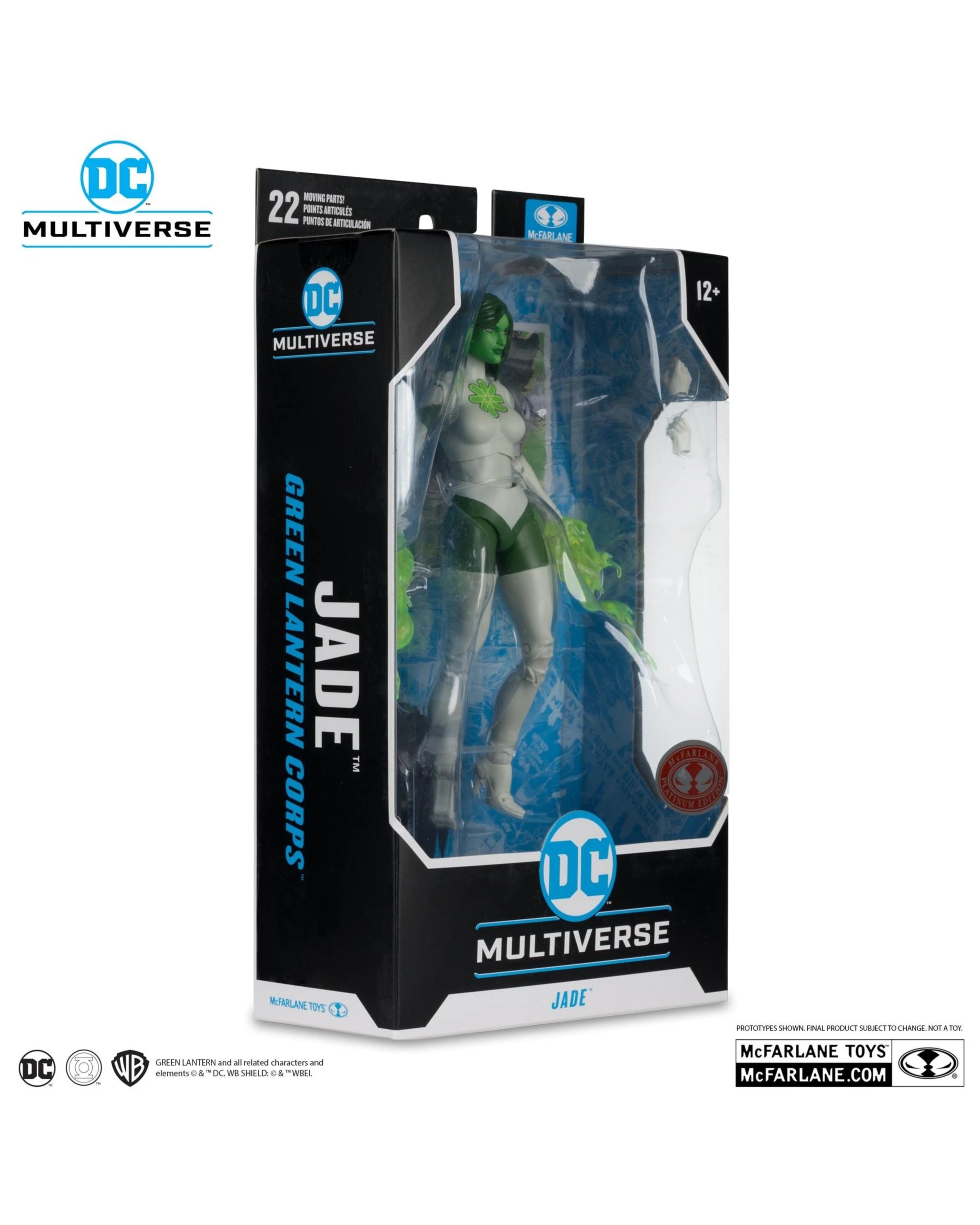 8 DC Multiverse Green Lantern Corps Jade Red Platinum Edition 7 inch Action Figure, 8 of 9
