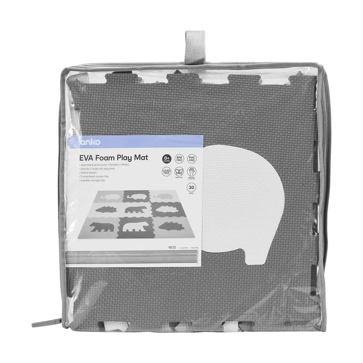 10 EVA Foam Play Mat - Animals, 10 of 10