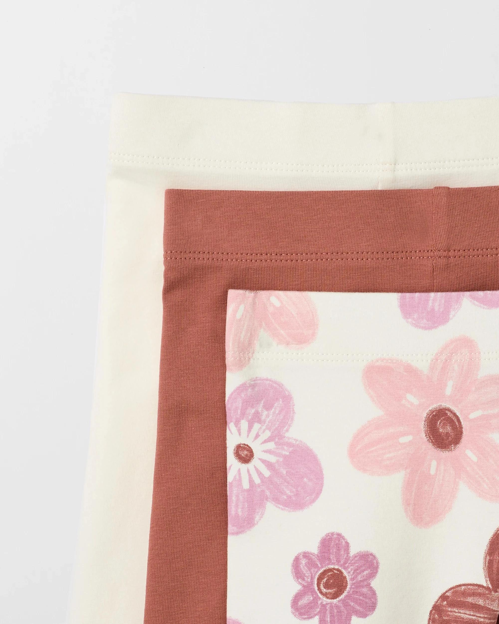 5 Target Kids Australian Cotton Bike Shorts 3 Pack TERRACOTTA / MULTI, 5 of 5