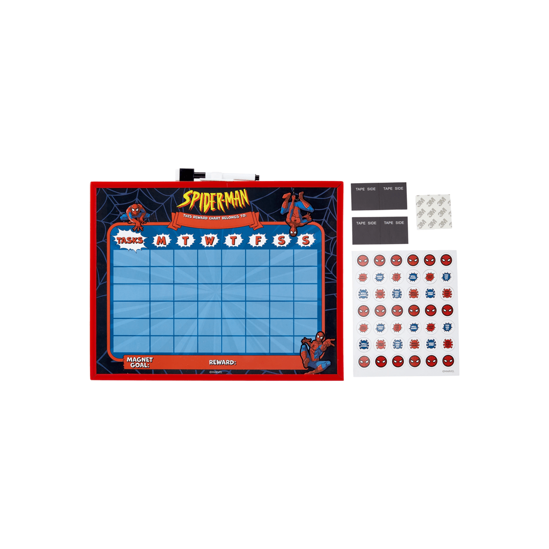 1 Marvel Spider-Man Reward Chart, 1 of 8