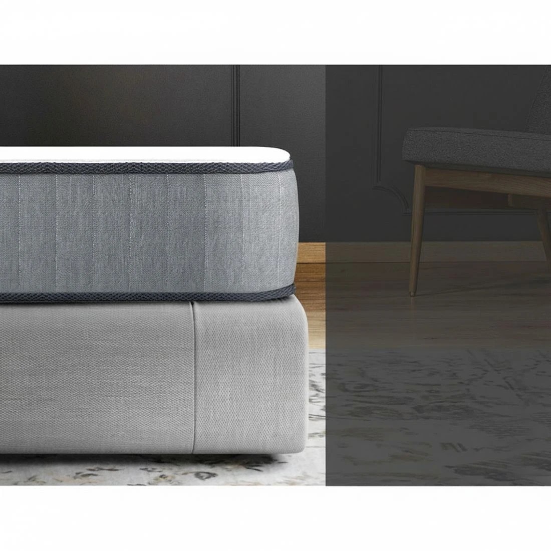 4 Giselle Bedding 23cm Mattress Extra Firm Double - Double Bed - Multi, 4 of 9