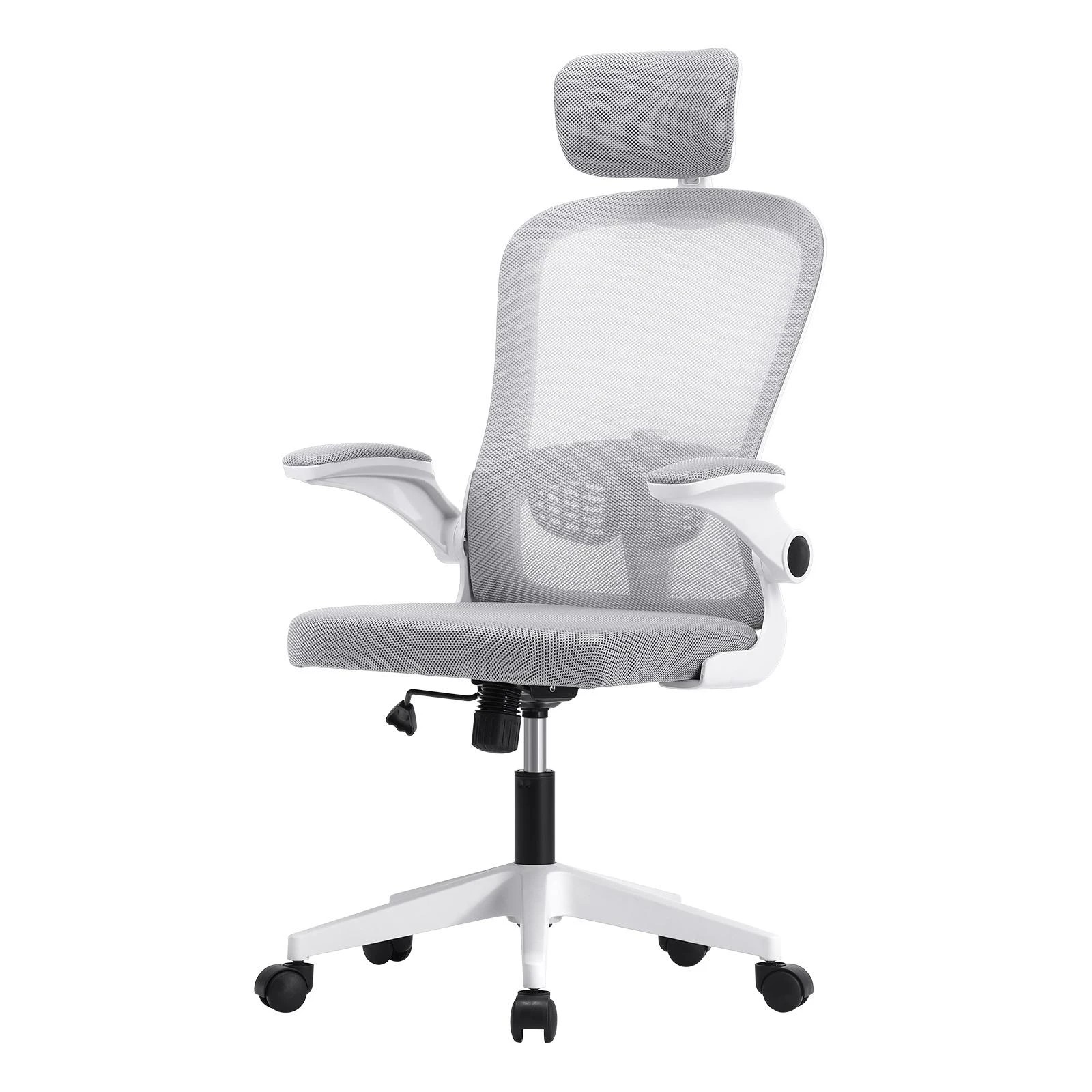 1 Oikiture Mesh Office Chair Fabric
 - White, 1 of 10