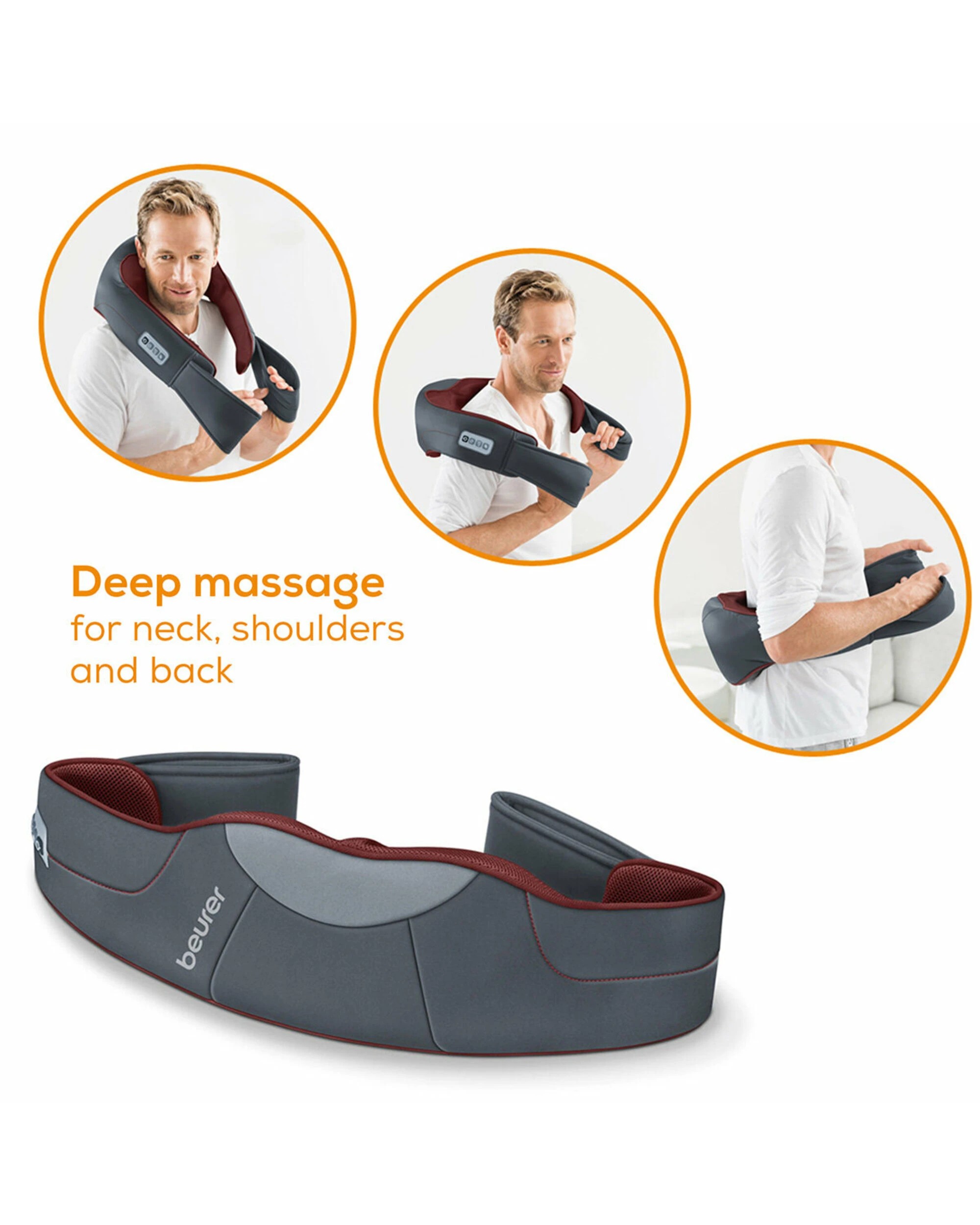 3 Beurer Deluxe 3D Shiatsu Back and Neck Massager, 3 of 5