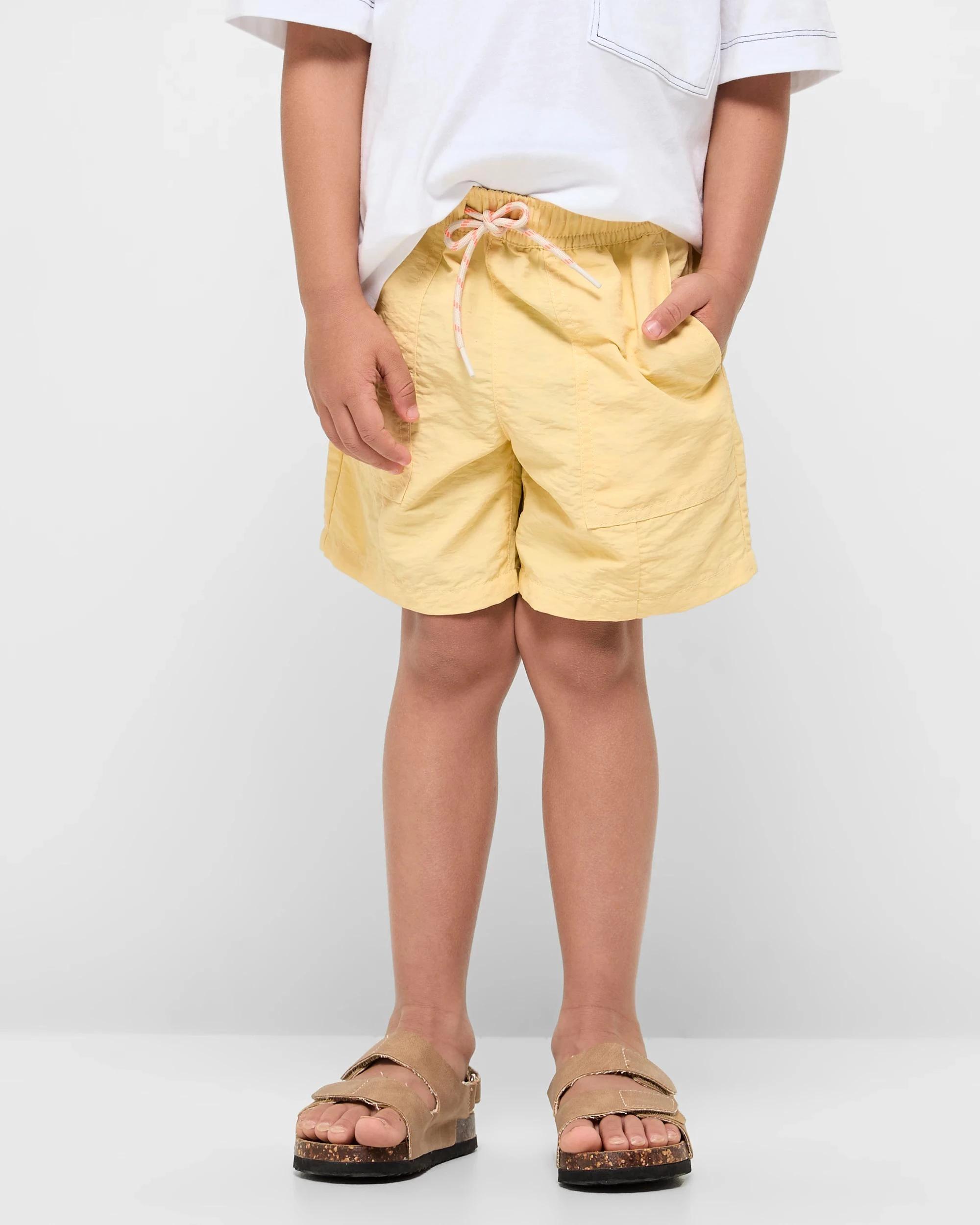 1 Target Nylon Volley Shorts YELLOW, 1 of 5