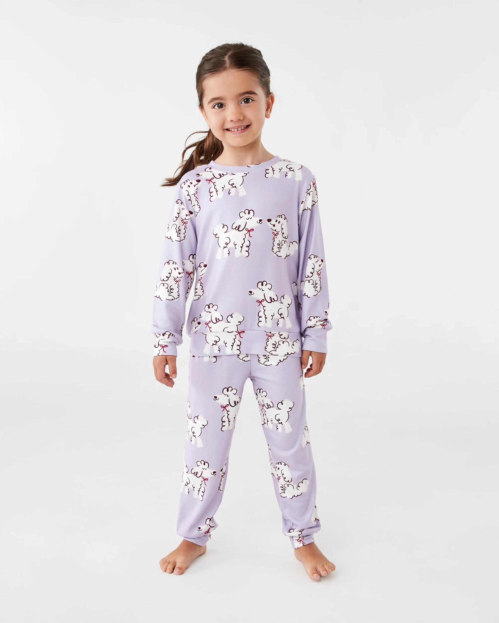 1 Hacci Pyjama Set Purp Pdle, 1 of 7