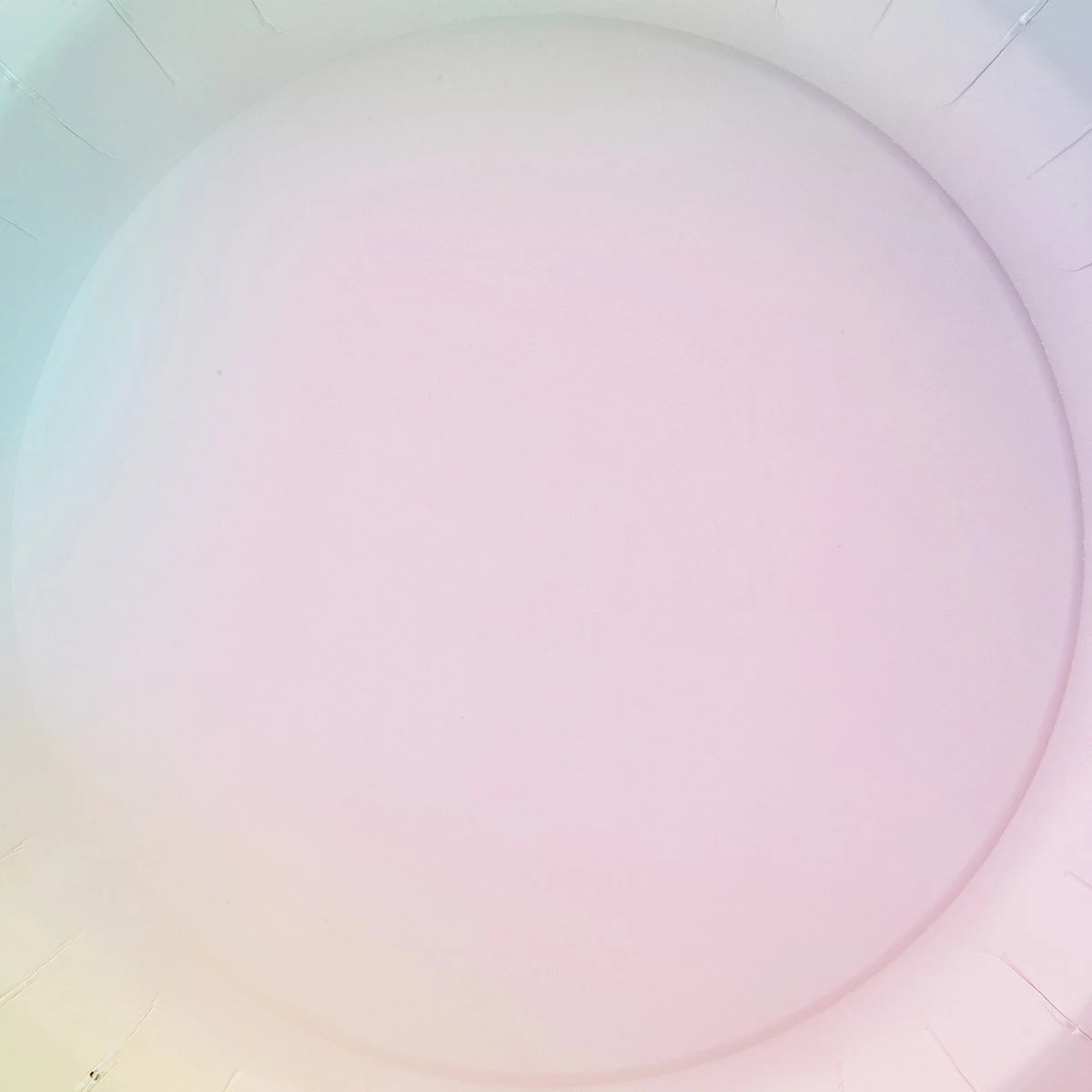 6 16 Pack Pastel Ombre Paper Plates, 6 of 7