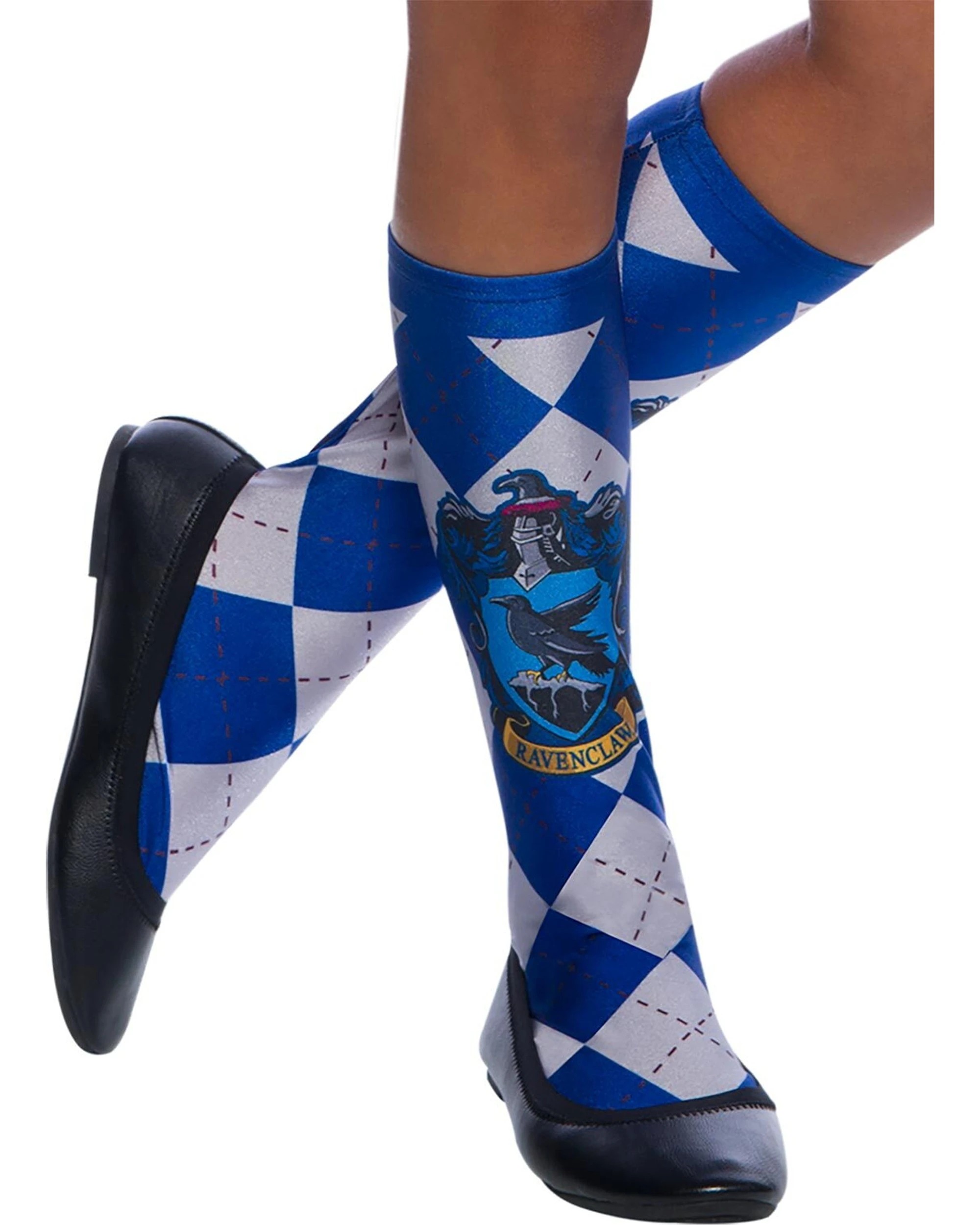 1 Harry Potter Ravenclaw Socks Kids Child Costume - Pattern, 1 of 2
