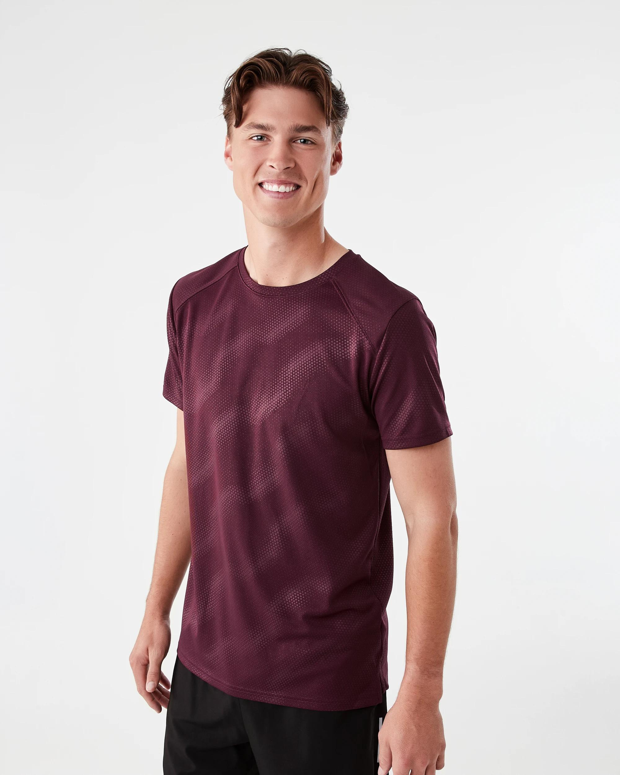 2 Active Mens Printed T-shirt Geo Ptred, 2 of 6