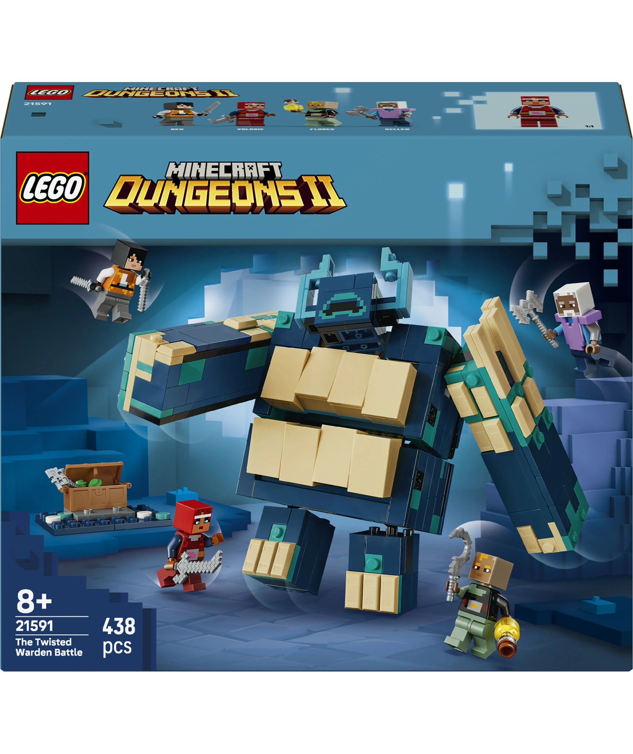 1 LEGO Minecraft The Twisted Warden Battle 21591, 1 of 10