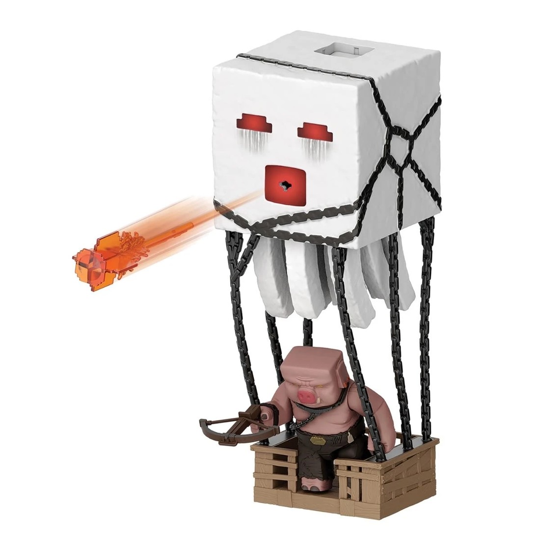 4 A Minecraft Movie Blast Attack Ghast Action Figure Set, 4 of 8