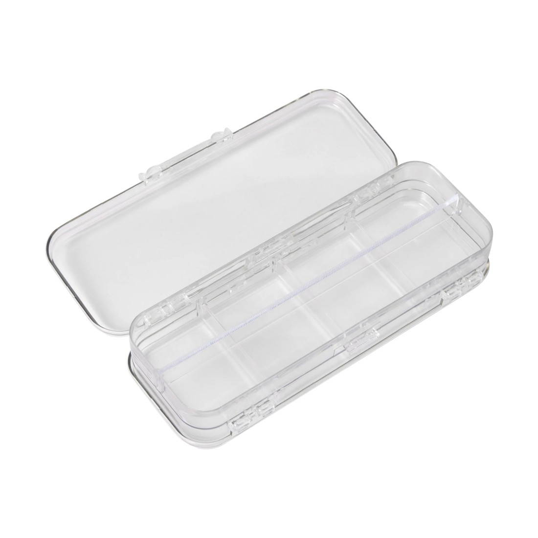 6 Hard Plastic Pencil Case - Clear, 6 of 7