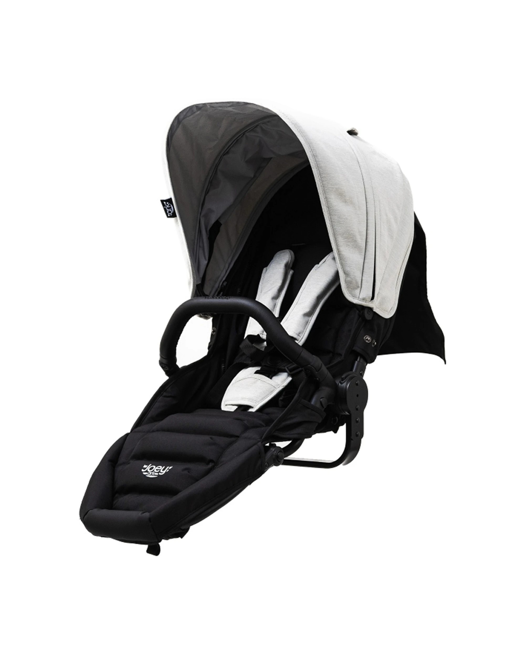 1 Valcobaby Joey Toddler Seat Bumper Bar Adaptor For Ark Pram Stroller Cloud - Grey, 1 of 3