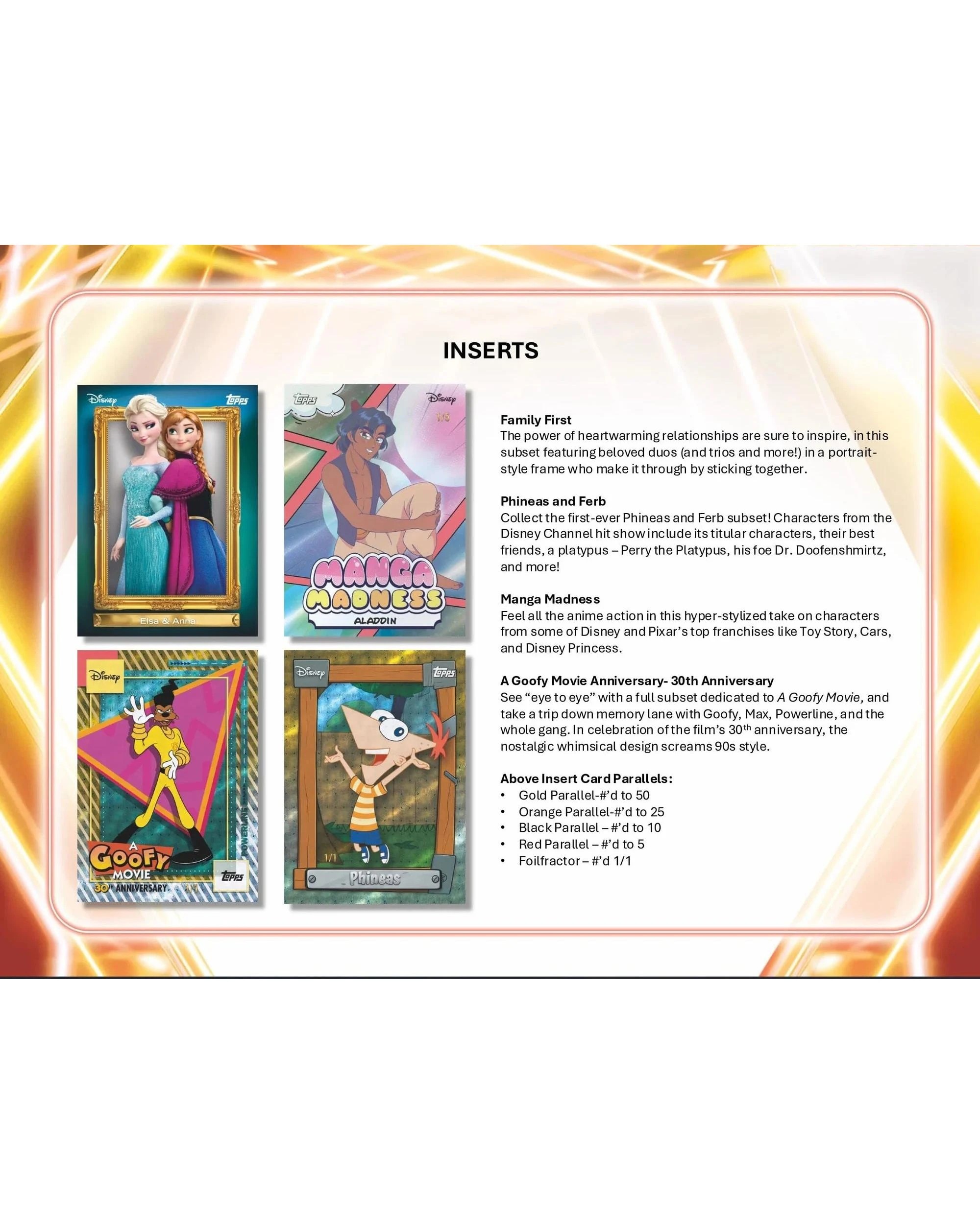 5 Topps 2026 Disney Neon Blaster Box, 5 of 10