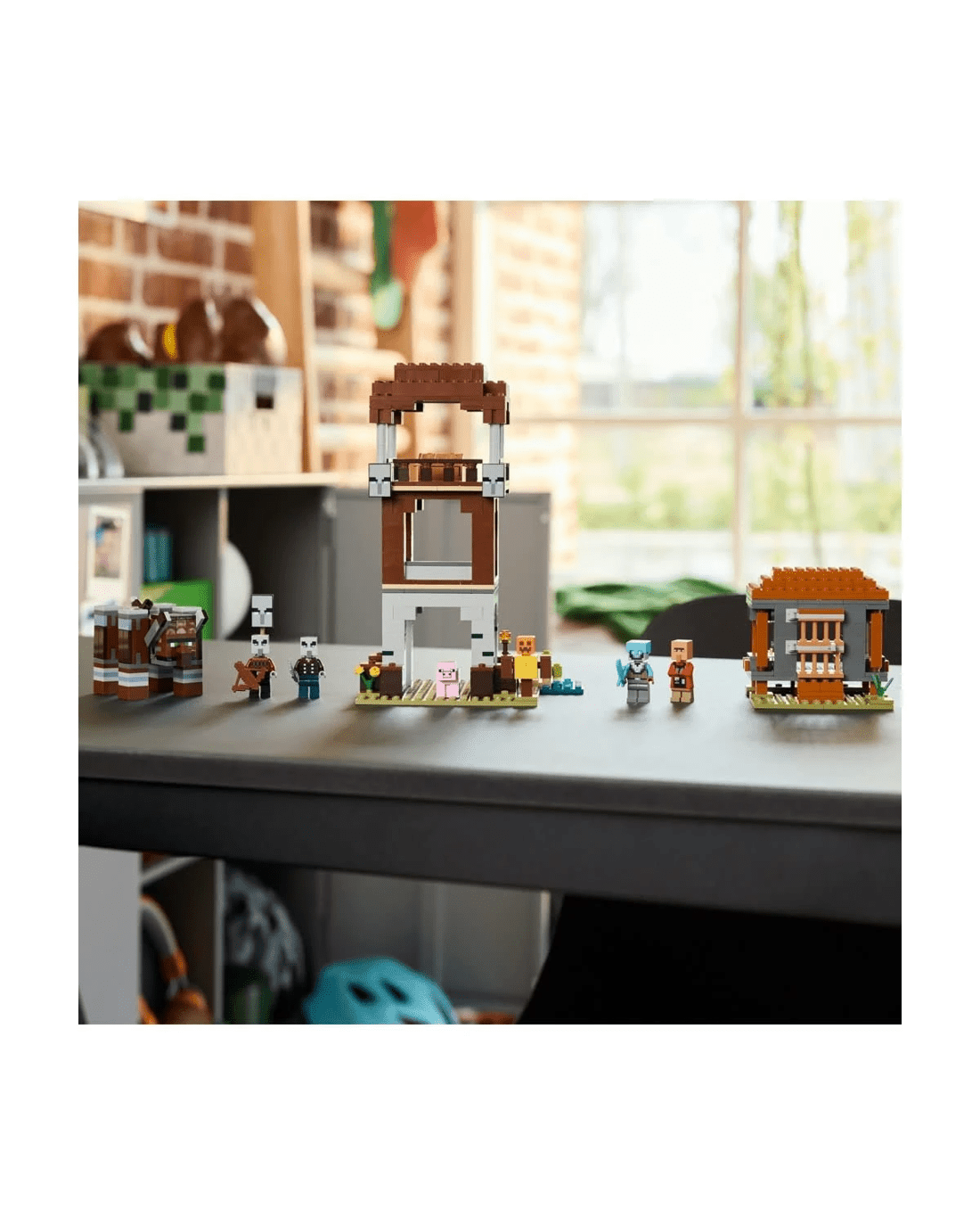 9 LEGO Minecraft The Pillager Outpost and Ravager 21278, 9 of 10