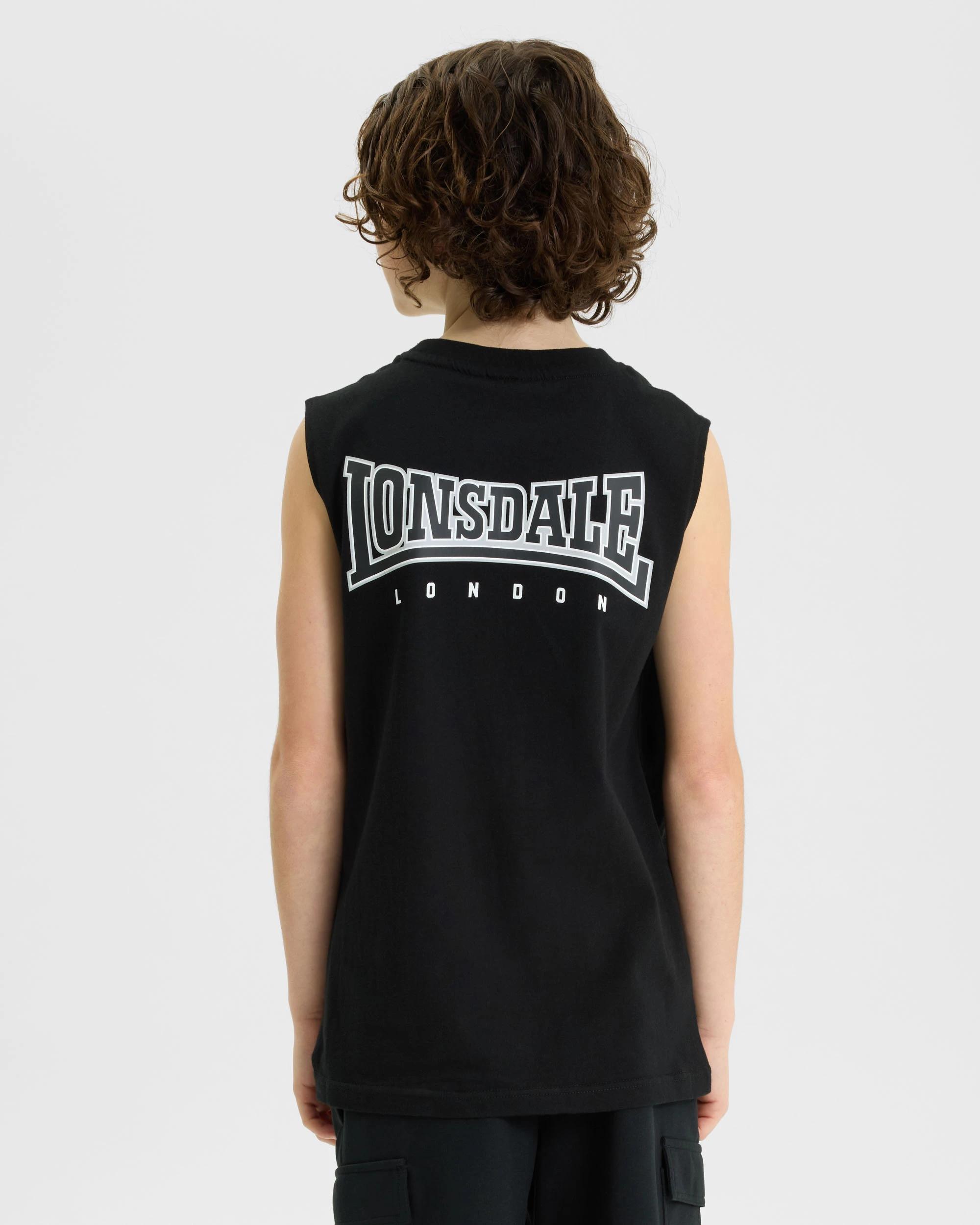Lonsdale London Sleeveless Muscle Tank Top - Kmart