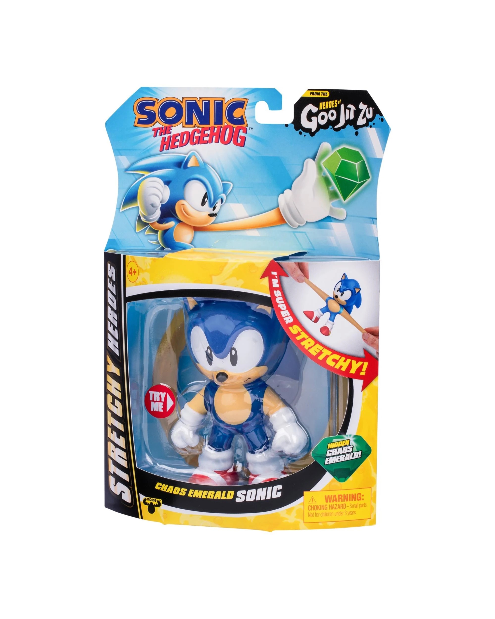 5 Heroes of Goo-Jit-Zu Sonic the Hedgehog Chaos Emerald Sonic Hero Pack, 5 of 8