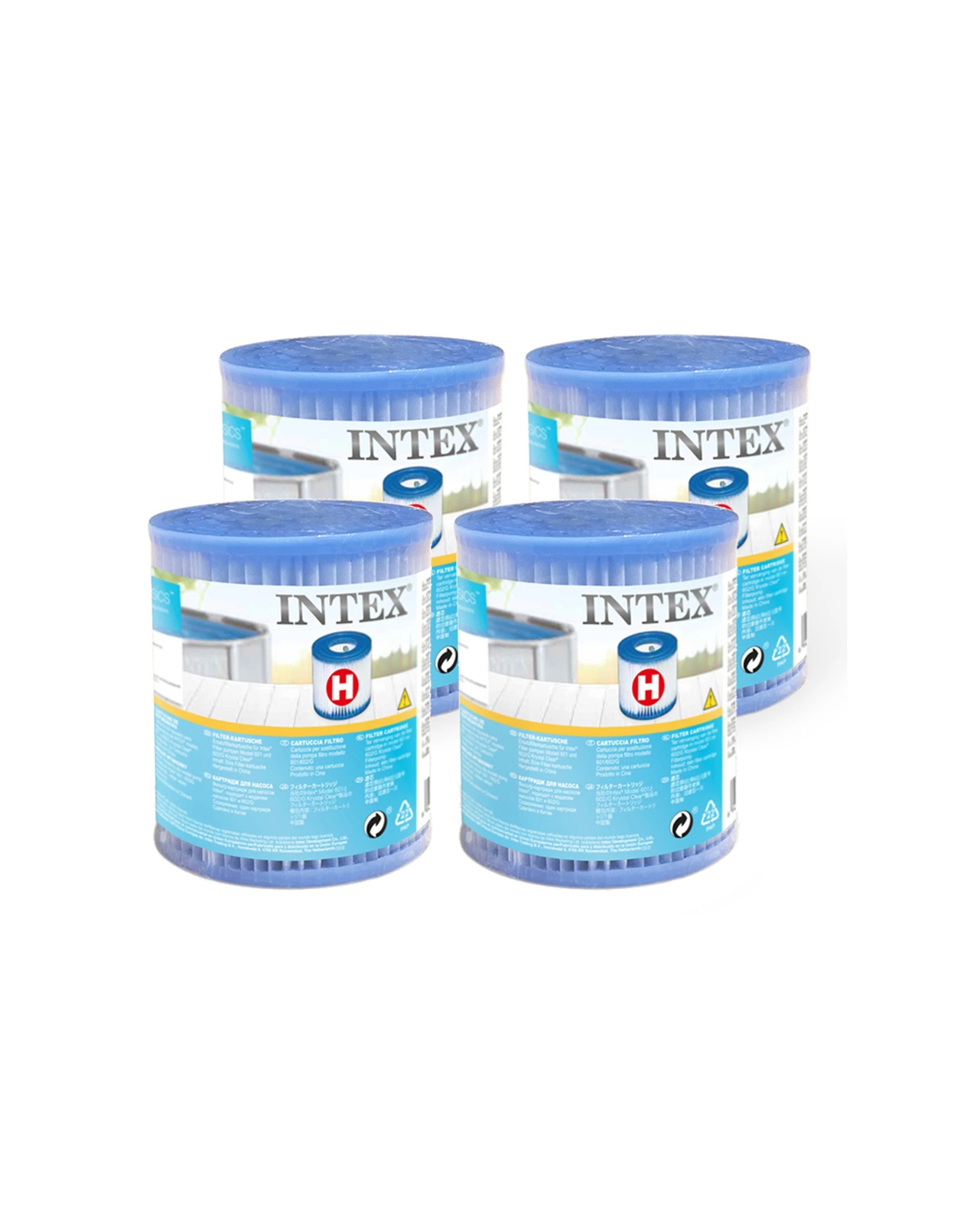 1 Intex 4PK Filter Cartridge H - Multi, 1 of 3