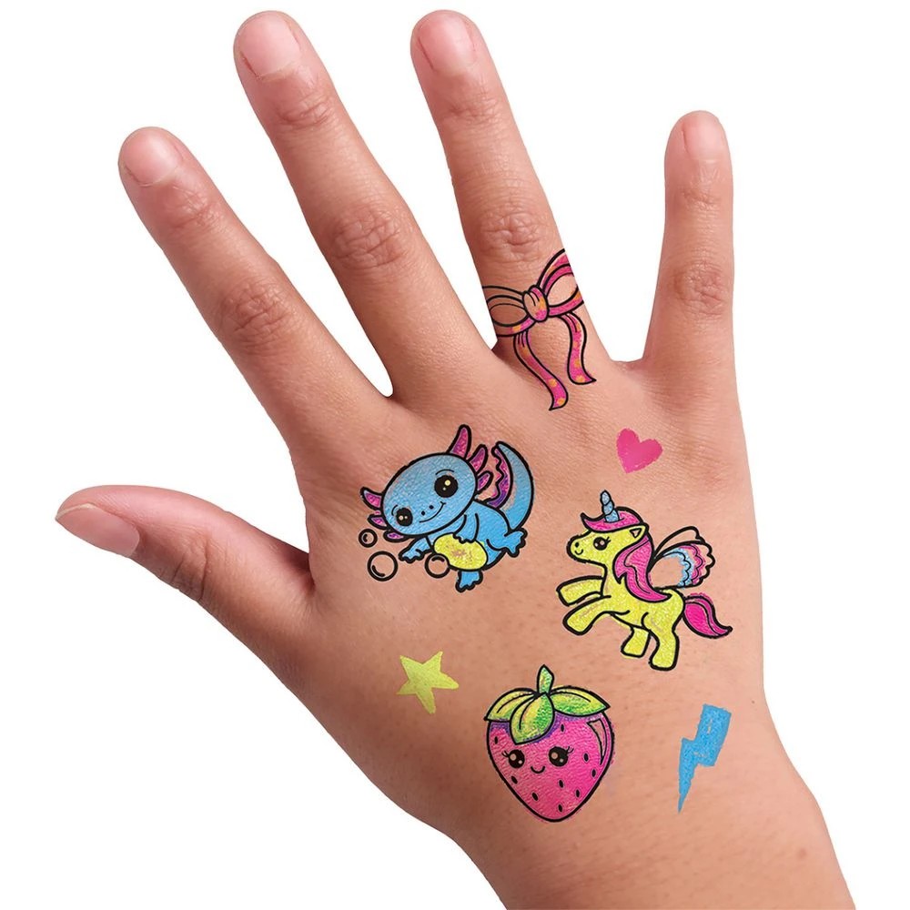 6 Creativity for Kids Colour In Neon Tattoos, 6 of 6