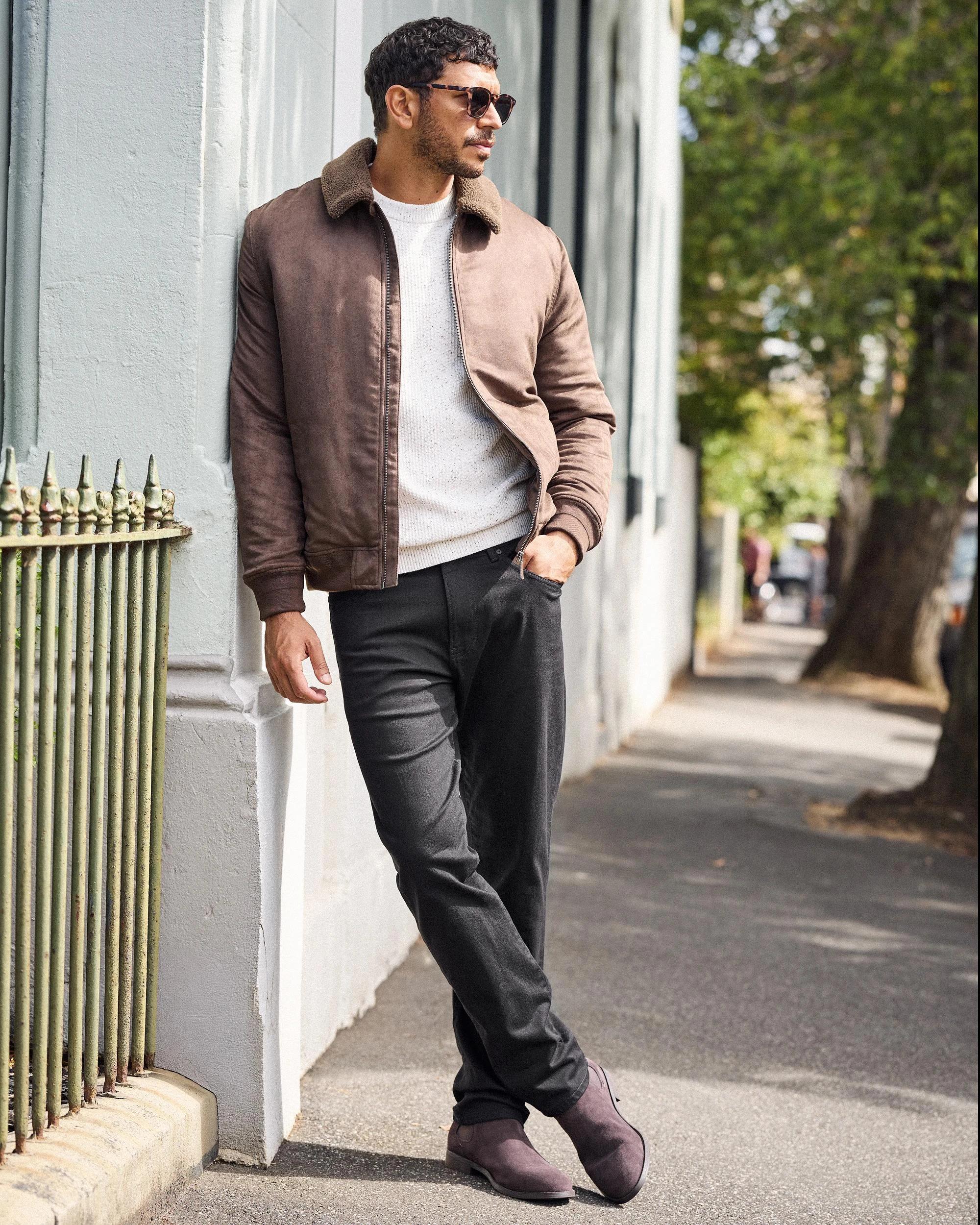 6 Target Denim Straight Fit Denim Jeans STAY BLACK, 6 of 7