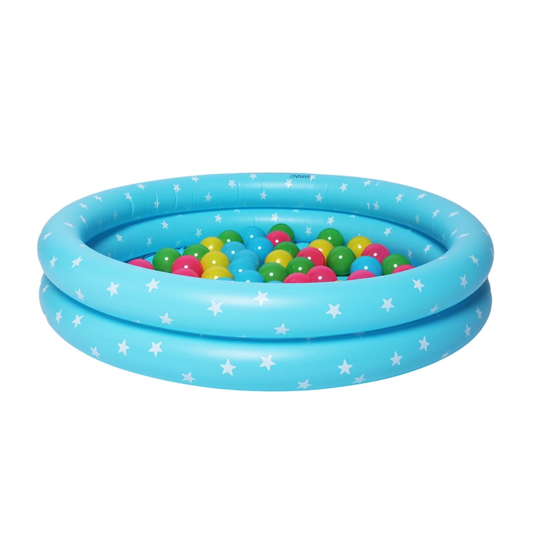 2 Inflatable 2 Ring Pool, 2 of 10