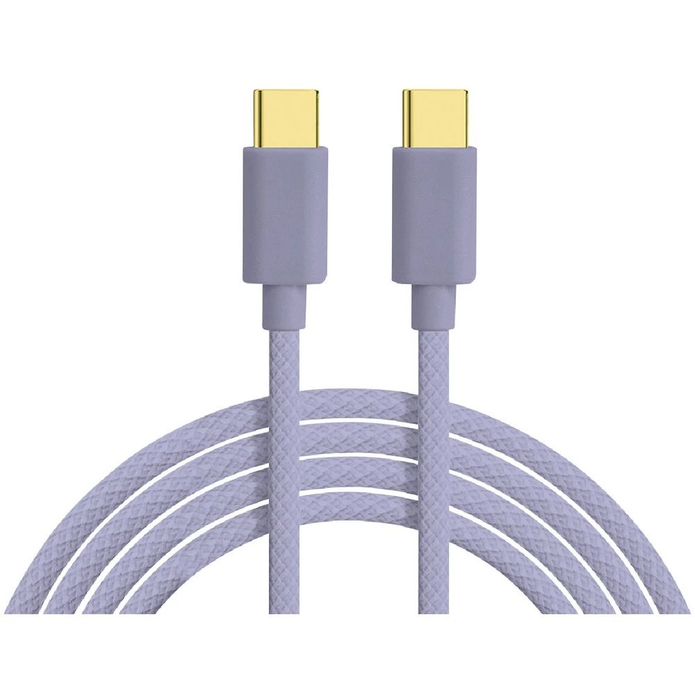 1 Otto USB-C to USB-C Cable 1m Pastel Blue, 1 of 4