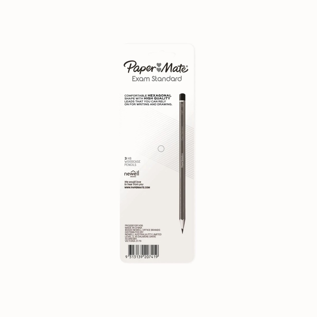 3 3 Pack Paper Mate Woodcase 2B Pencils, 3 of 3