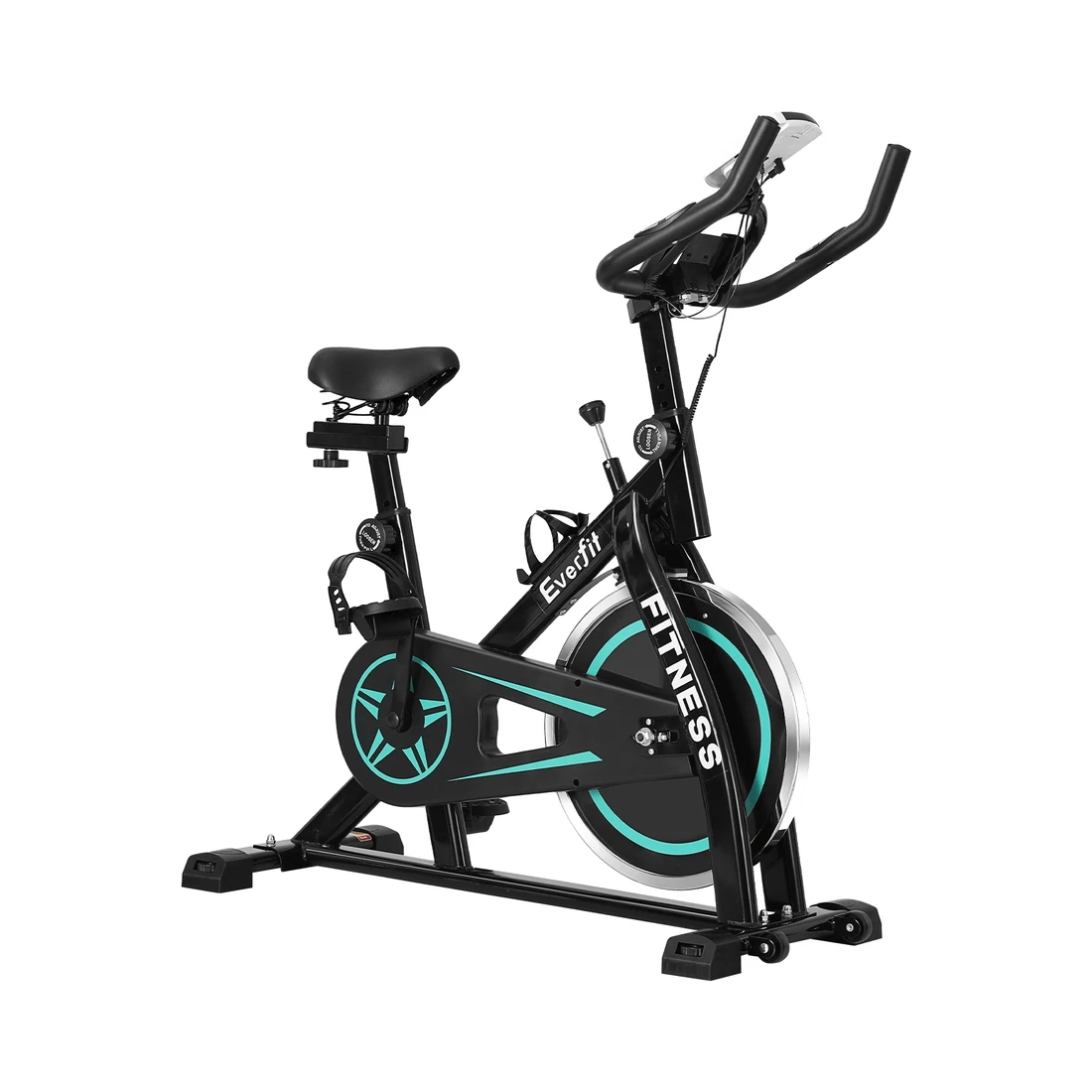 1 Everfit Spin Bike Exercise Bike 10kg Flywheel Fitness Home Gym 150kg capacity - Multi, 1 of 2