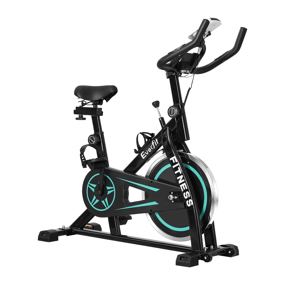 1 Everfit Spin Bike Exercise Bike 10kg Flywheel Fitness Home Gym 150kg - Multi, 1 of 6