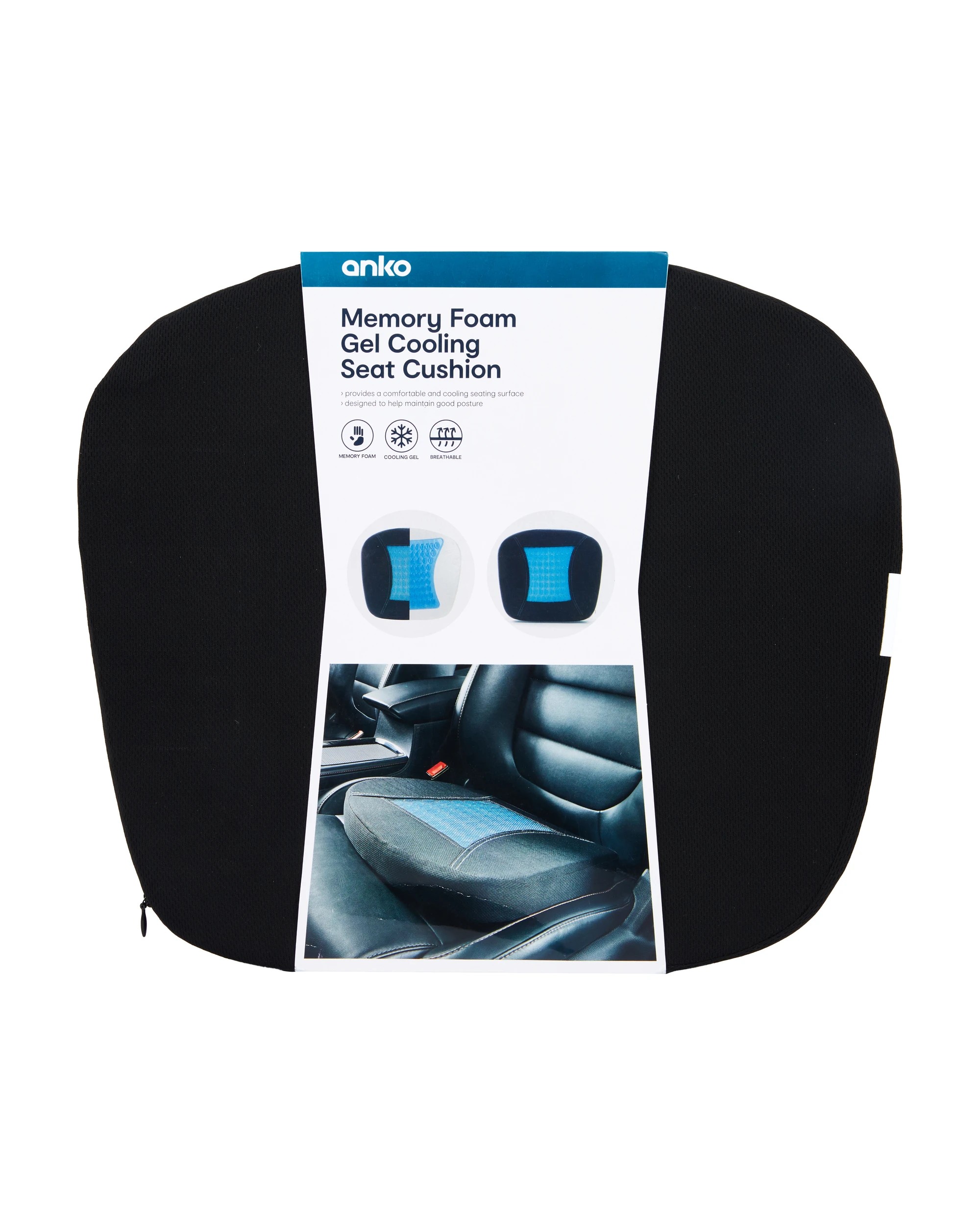 7 Memory Foam Gel Cooling Seat Cushion, 7 of 7
