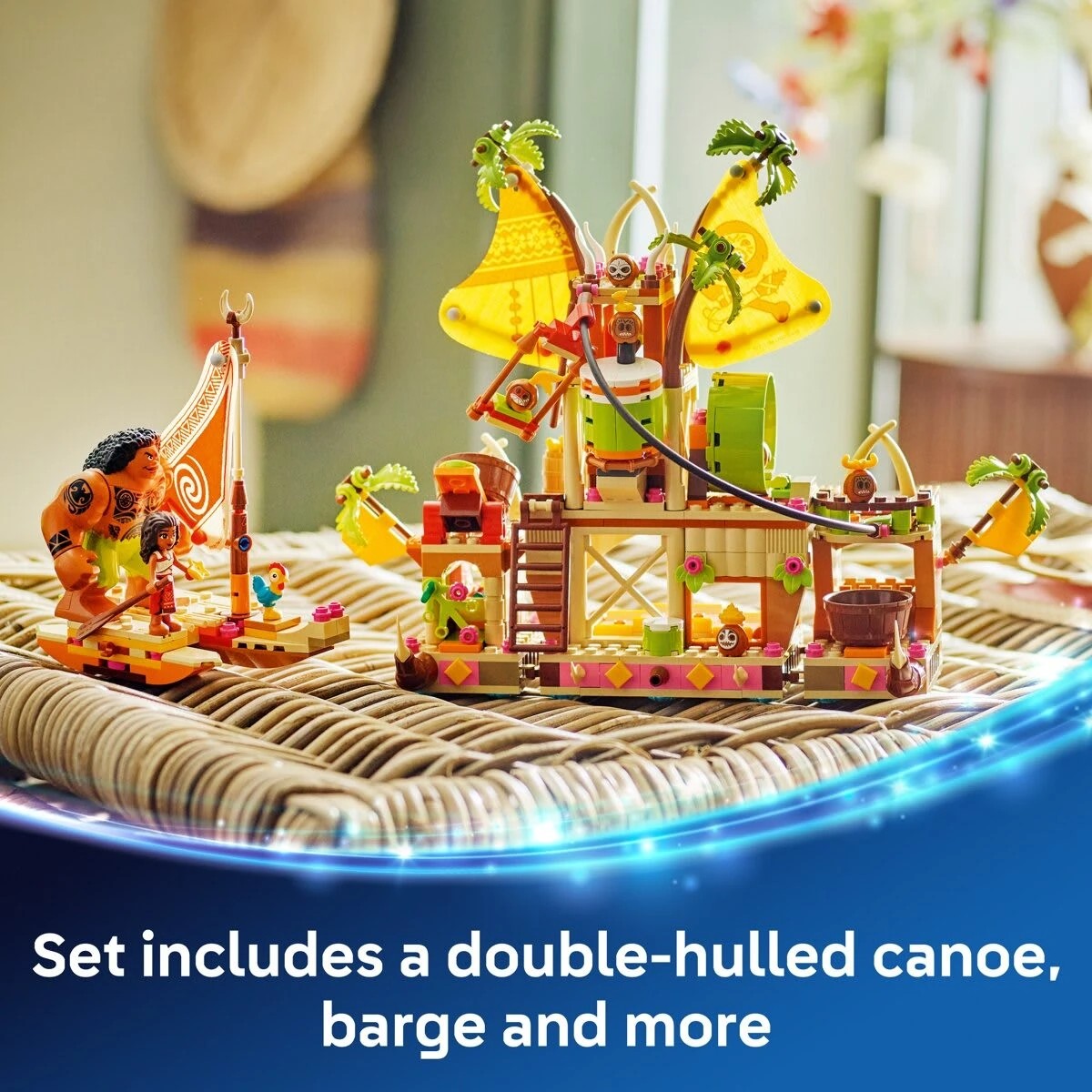 4 LEGO Disney Moana 2 Kakamora Barge 43258, 4 of 11