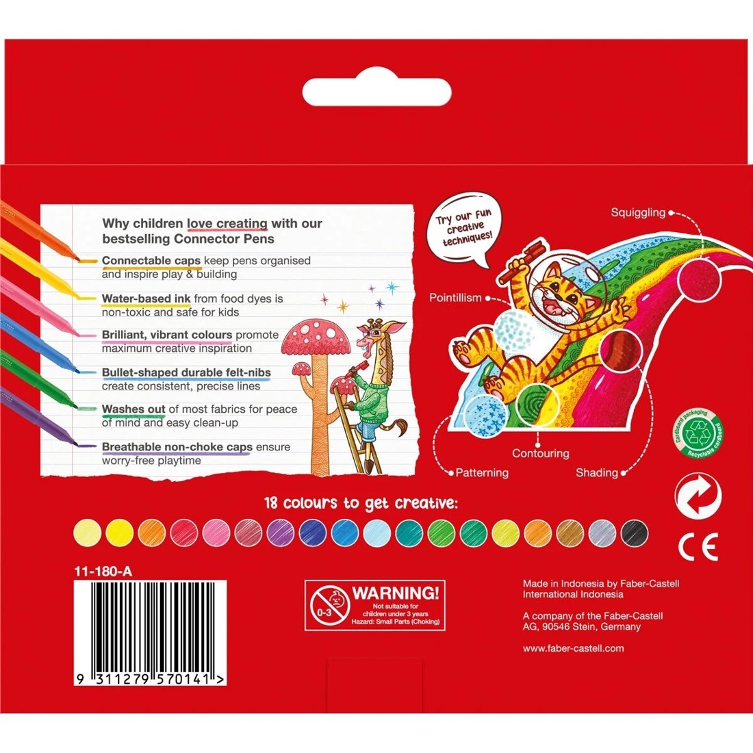 2 18 Pack Faber-Castell Connector Pens, 2 of 4