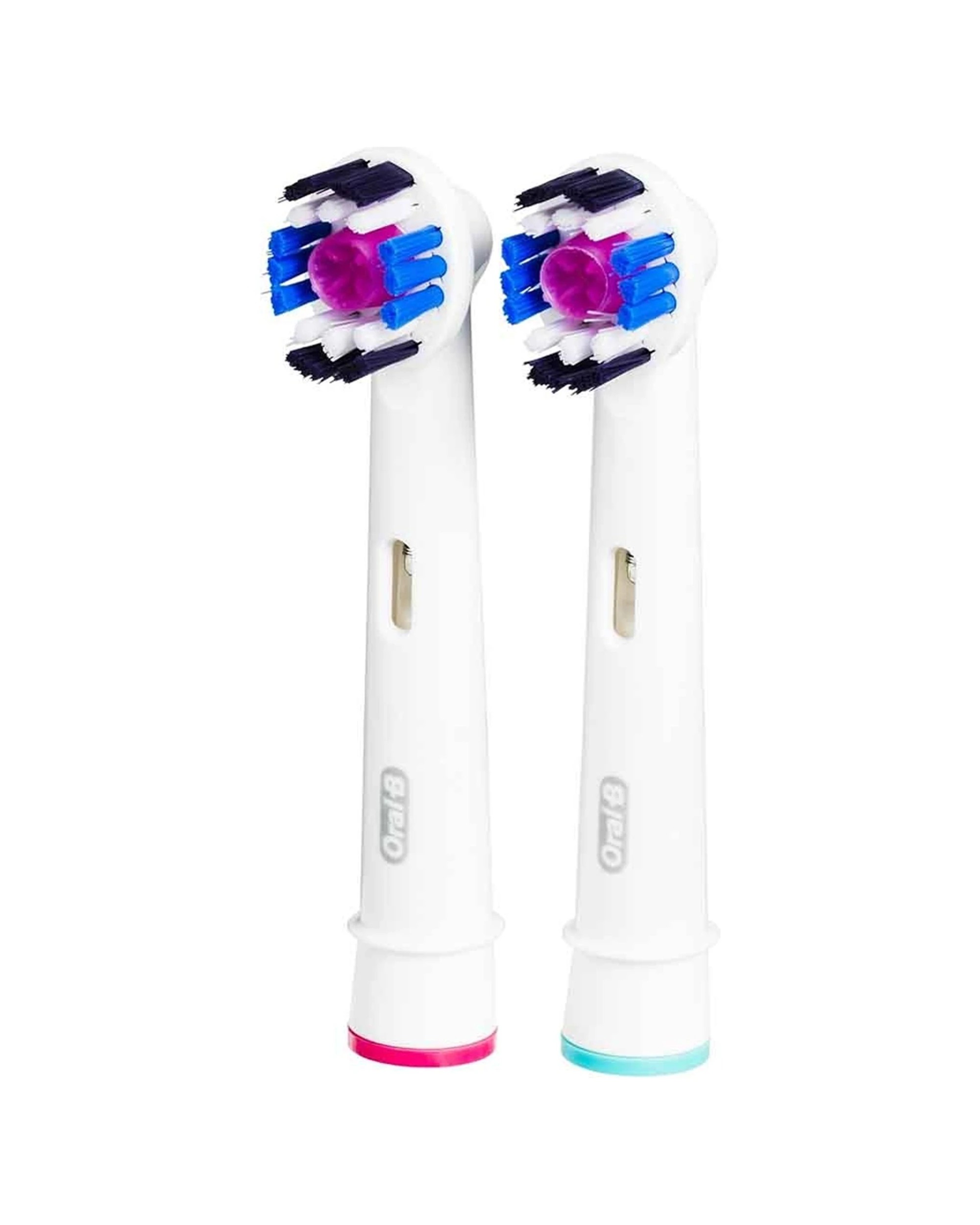 2 Oral-B 2pc 3D Electric Toothbrush Heads Replacement Set - White, 2 of 3