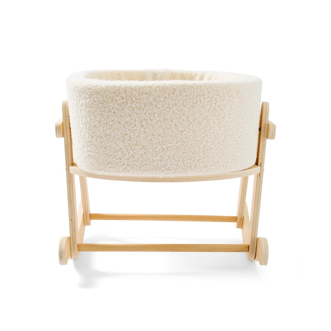 6 3 Piece Wooden Boucle Bassinet, 6 of 9