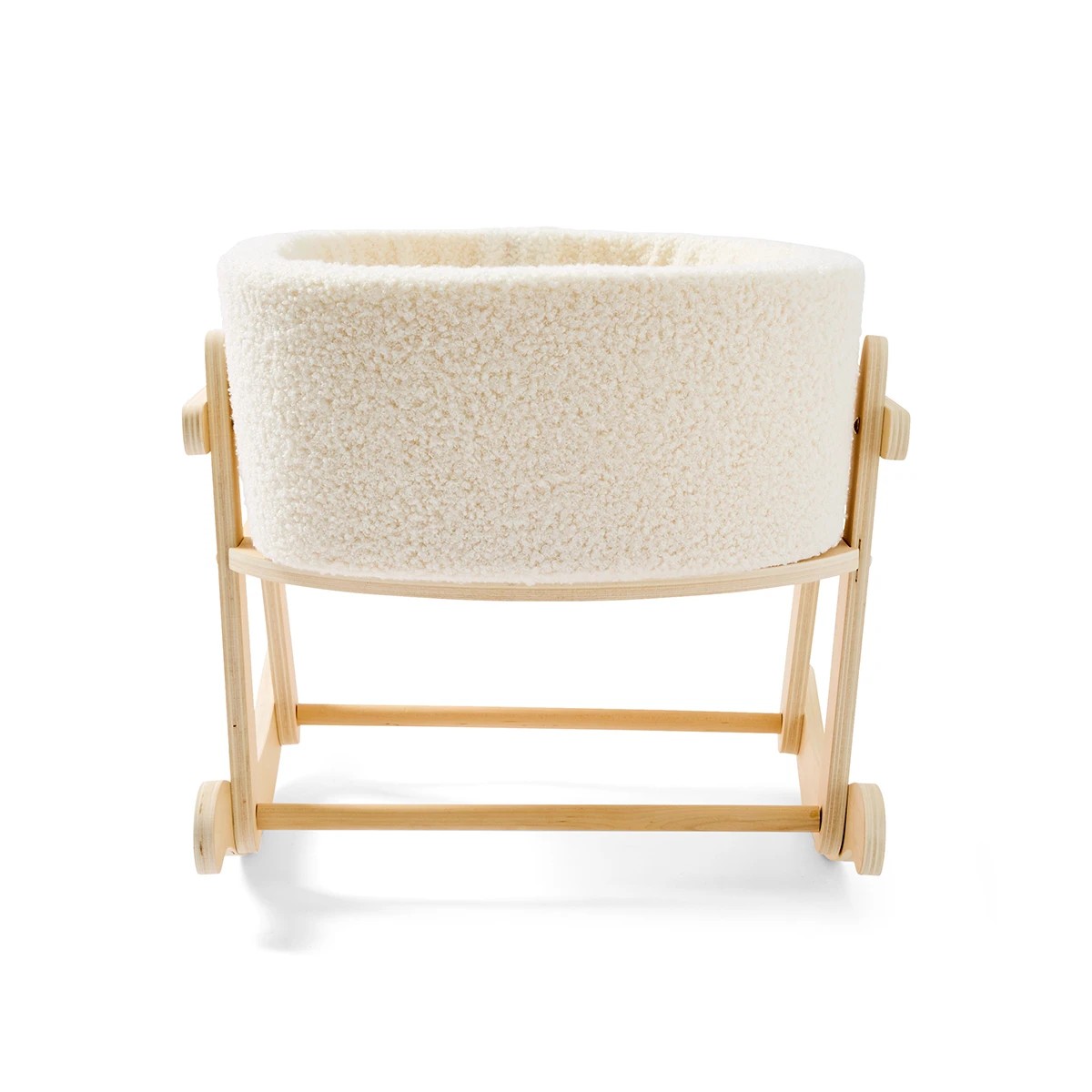 6 3 Piece Wooden Boucle Bassinet, 6 of 9